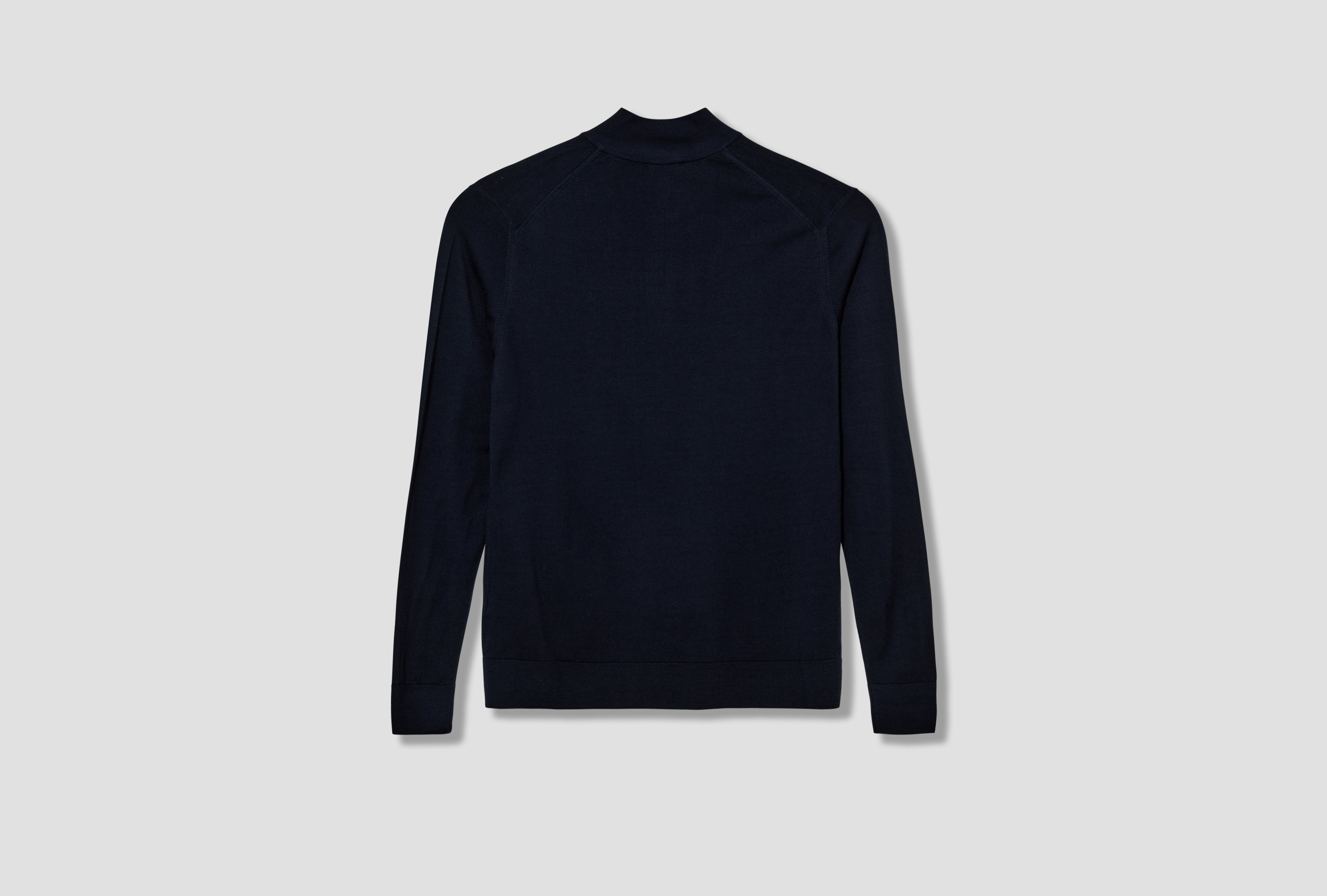 HALF ZIP SWEAT MJUM8116 Navy