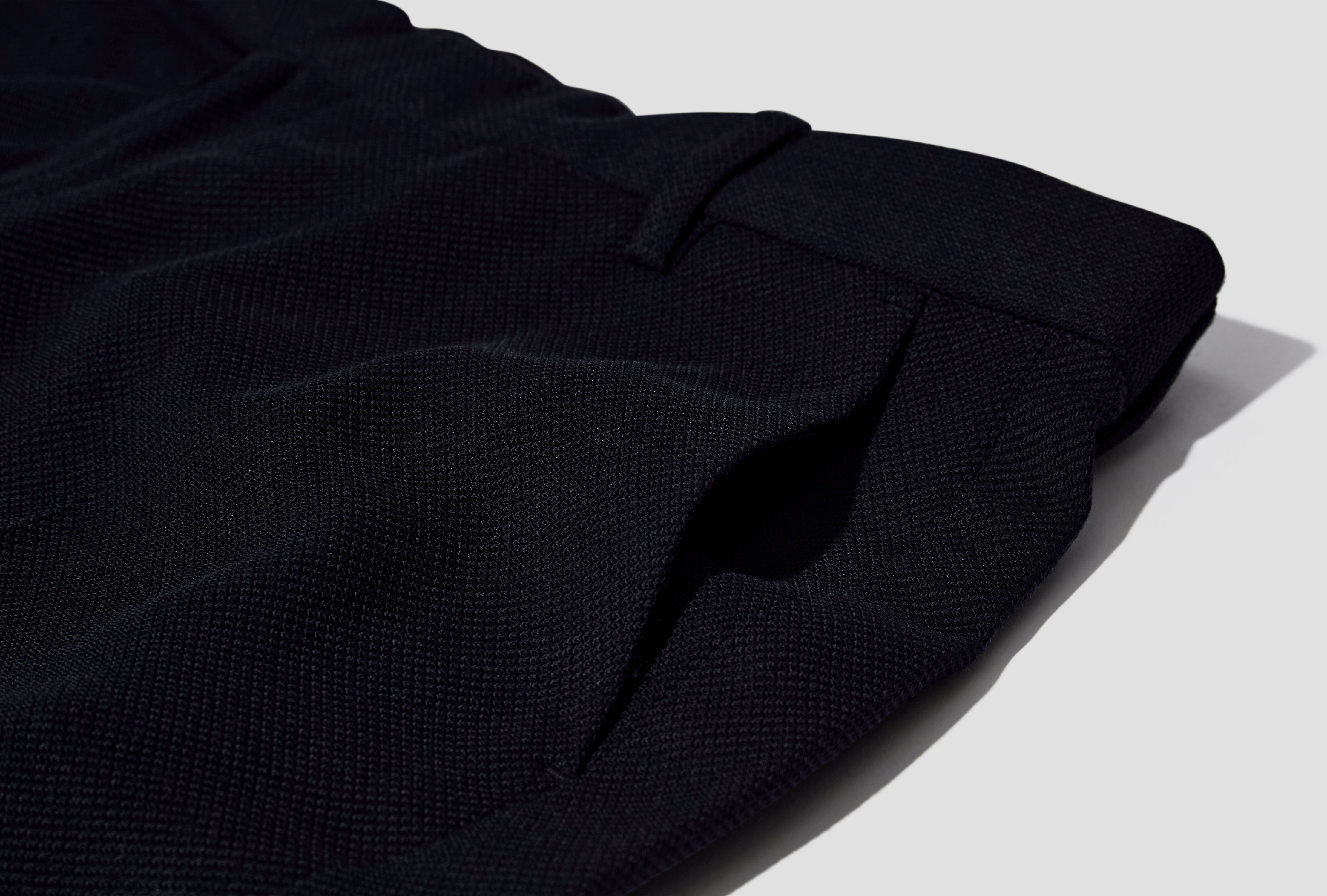 TEXTURED WOOL TROUSER MTRS3116 Navy