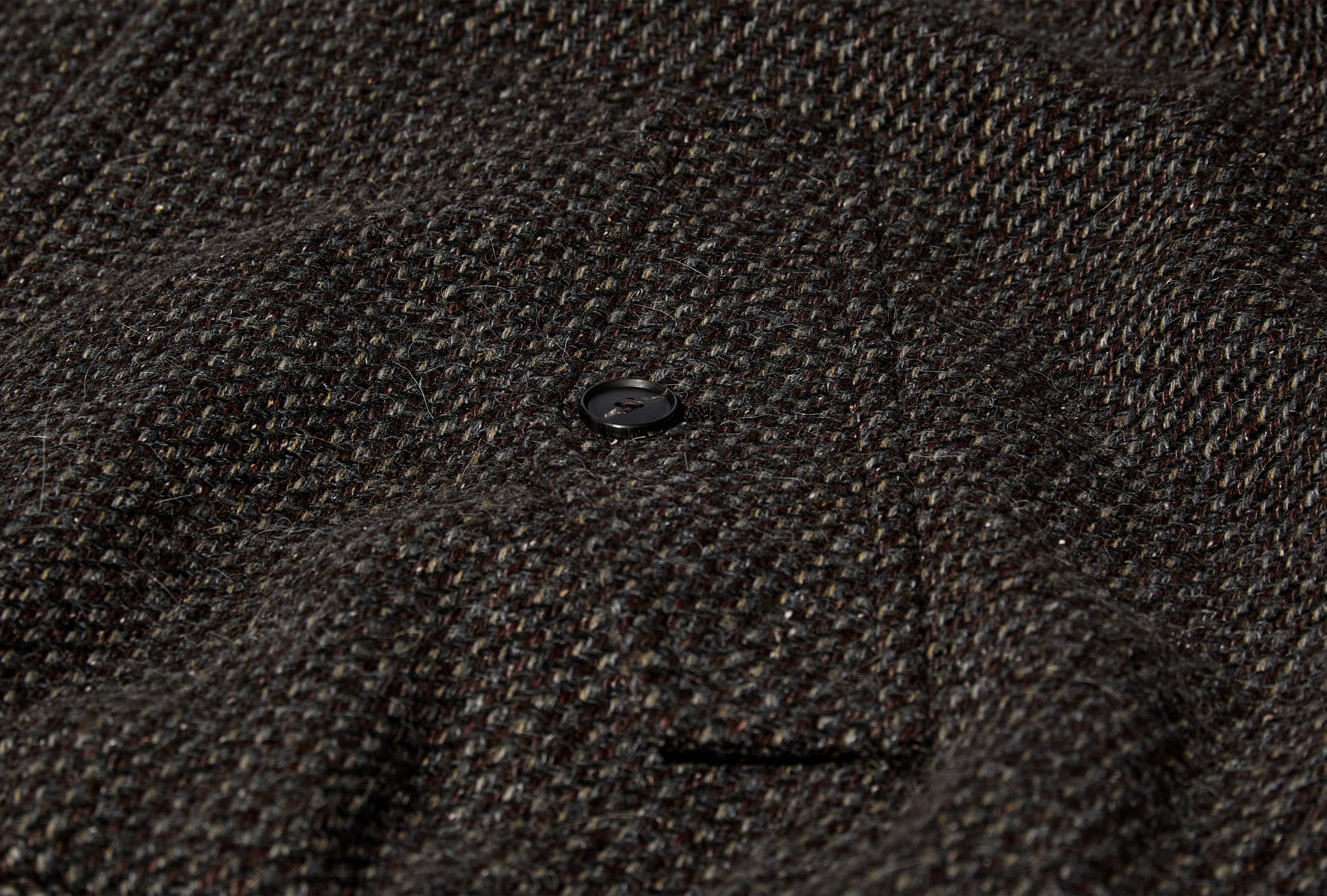 ALPACA WOOL SILK TWEED ZIP BLOUSON A25AB03LS Grey