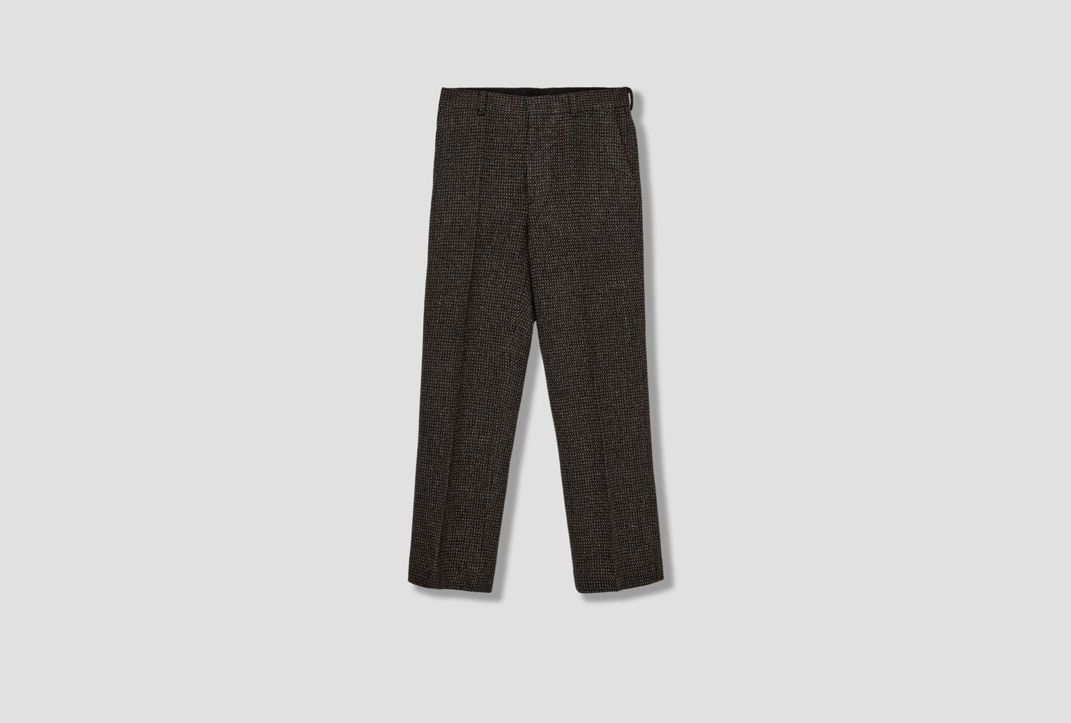 ALPACA WOOL SILK TWEED SLACKS A25AP04LS Grey