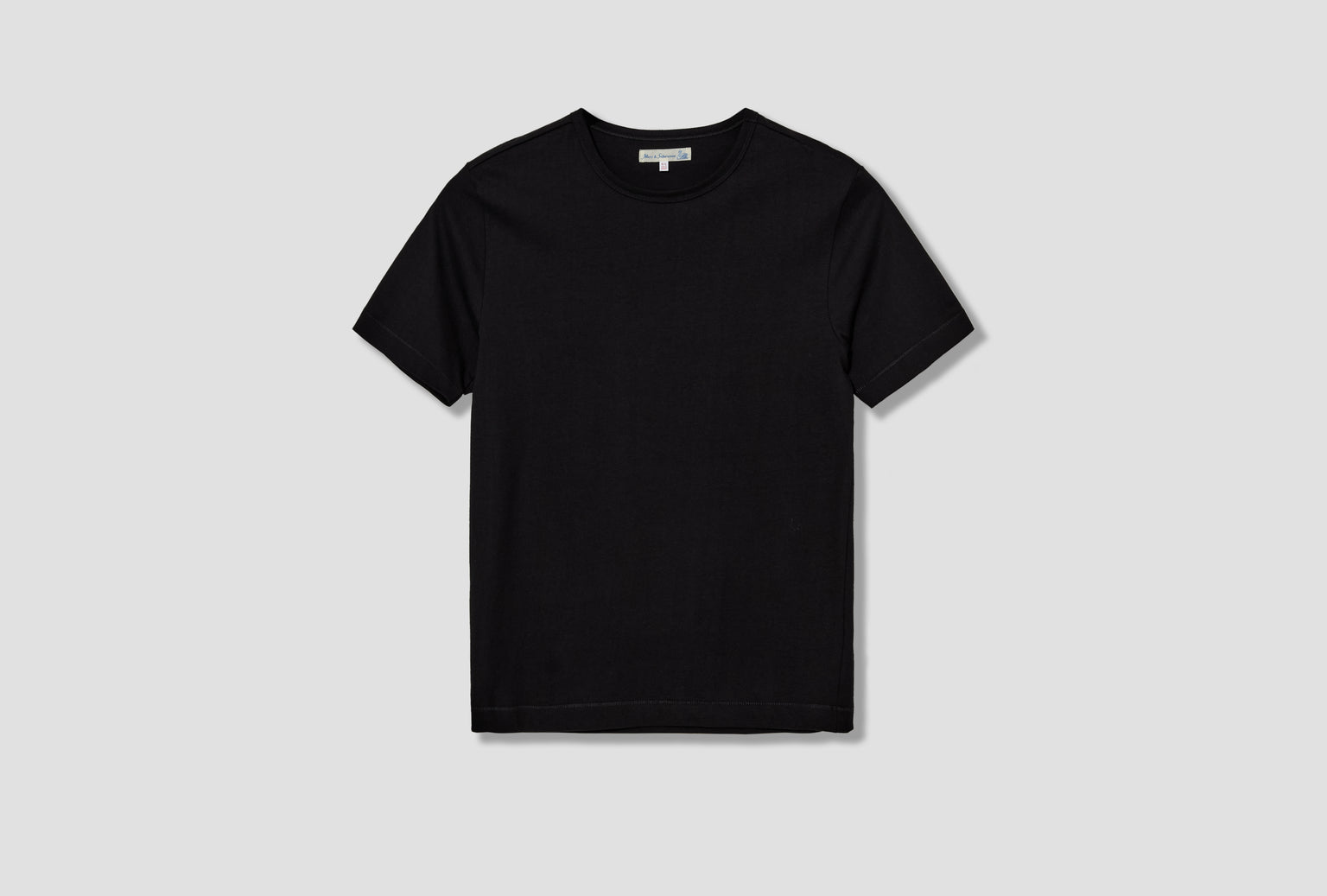 2M15 VINTAGE MACHINE REFINED T-SHIRT - 6,8OZ/SQ.YD. / CLASSIC FIT Black