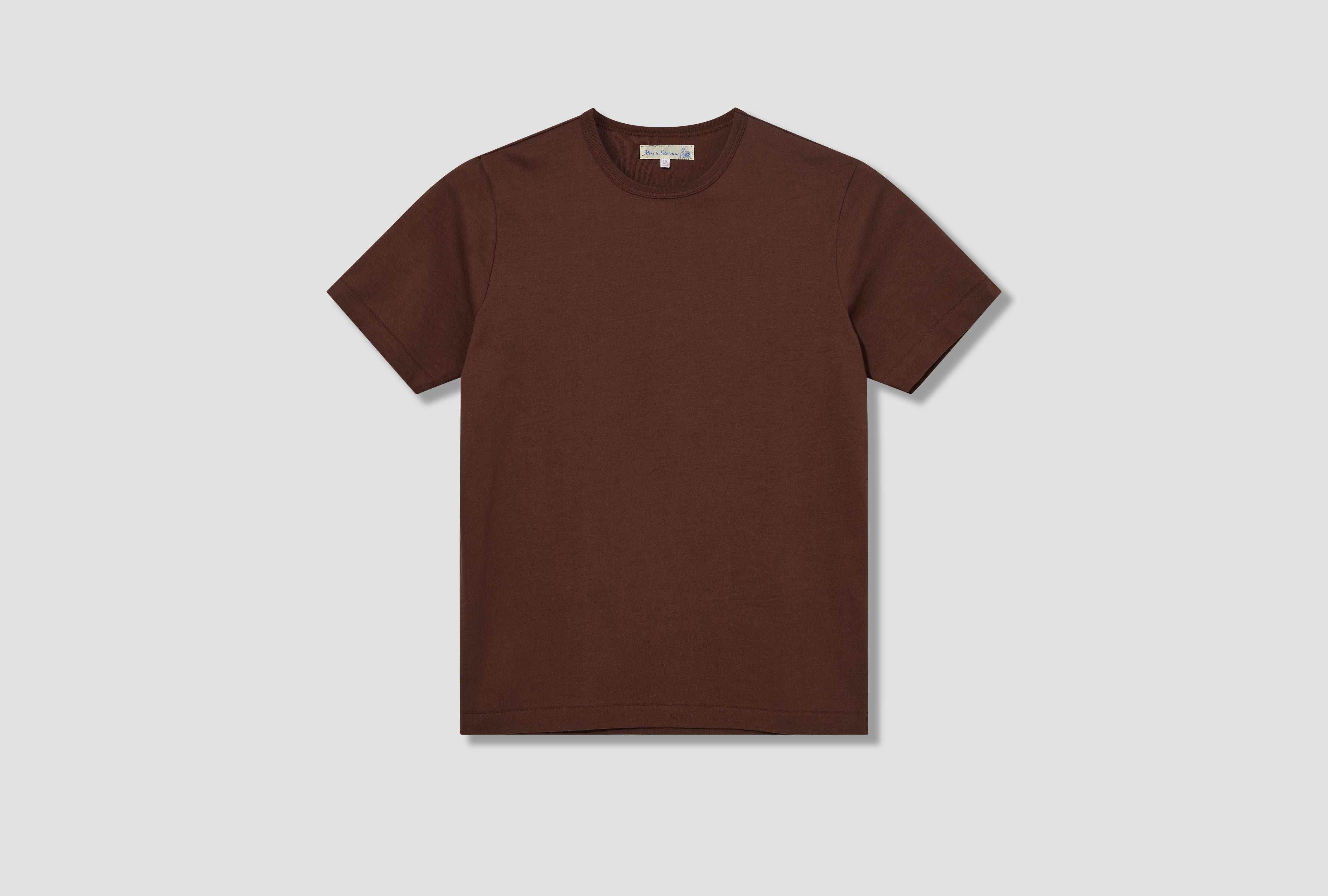 2M15 MID-CENTURY MACHINE T-SHIRT - 6,8OZ/SQ.YD. / REFINED FIT Dark brown