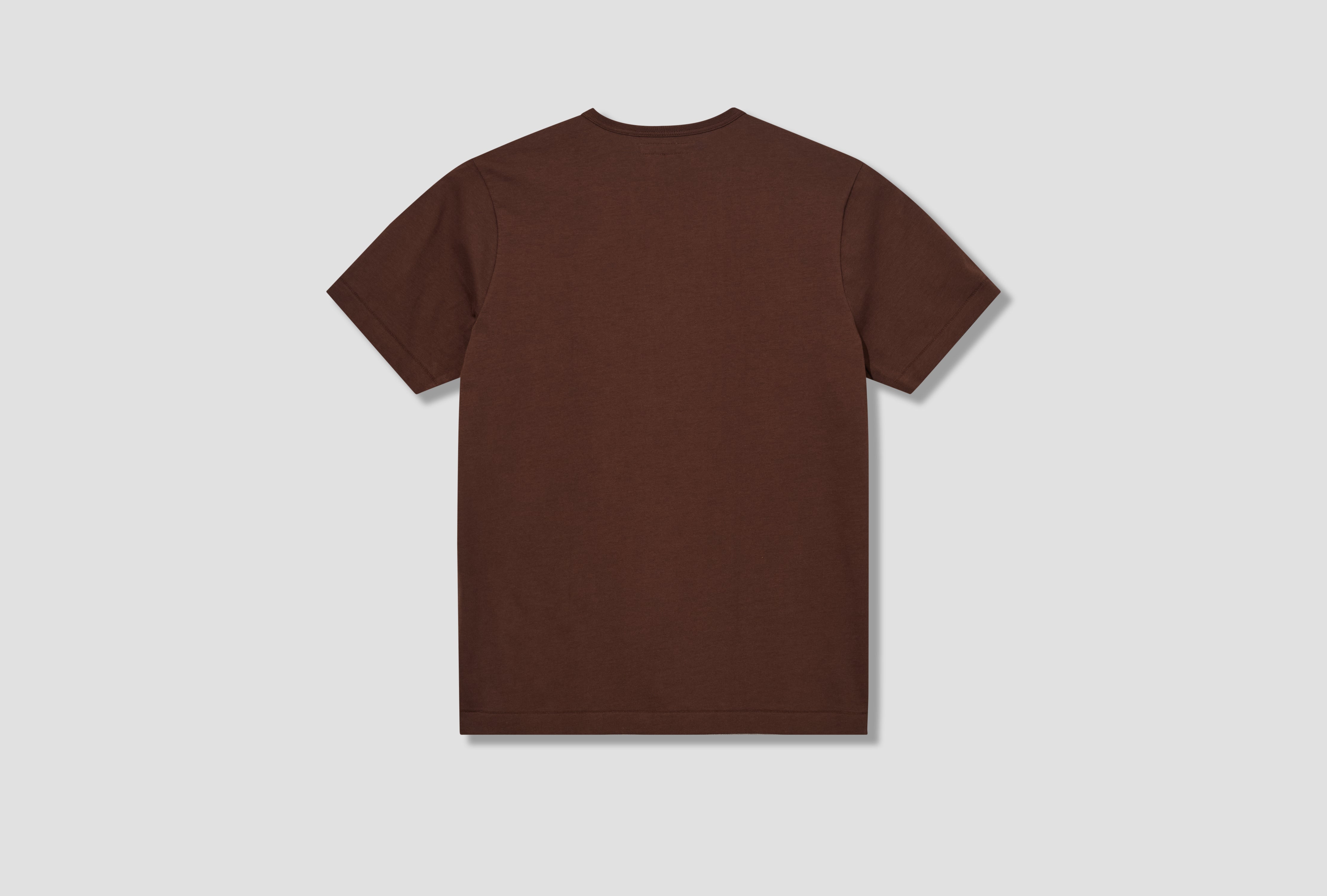 2M15 MID-CENTURY MACHINE T-SHIRT - 6,8OZ/SQ.YD. / REFINED FIT Dark brown