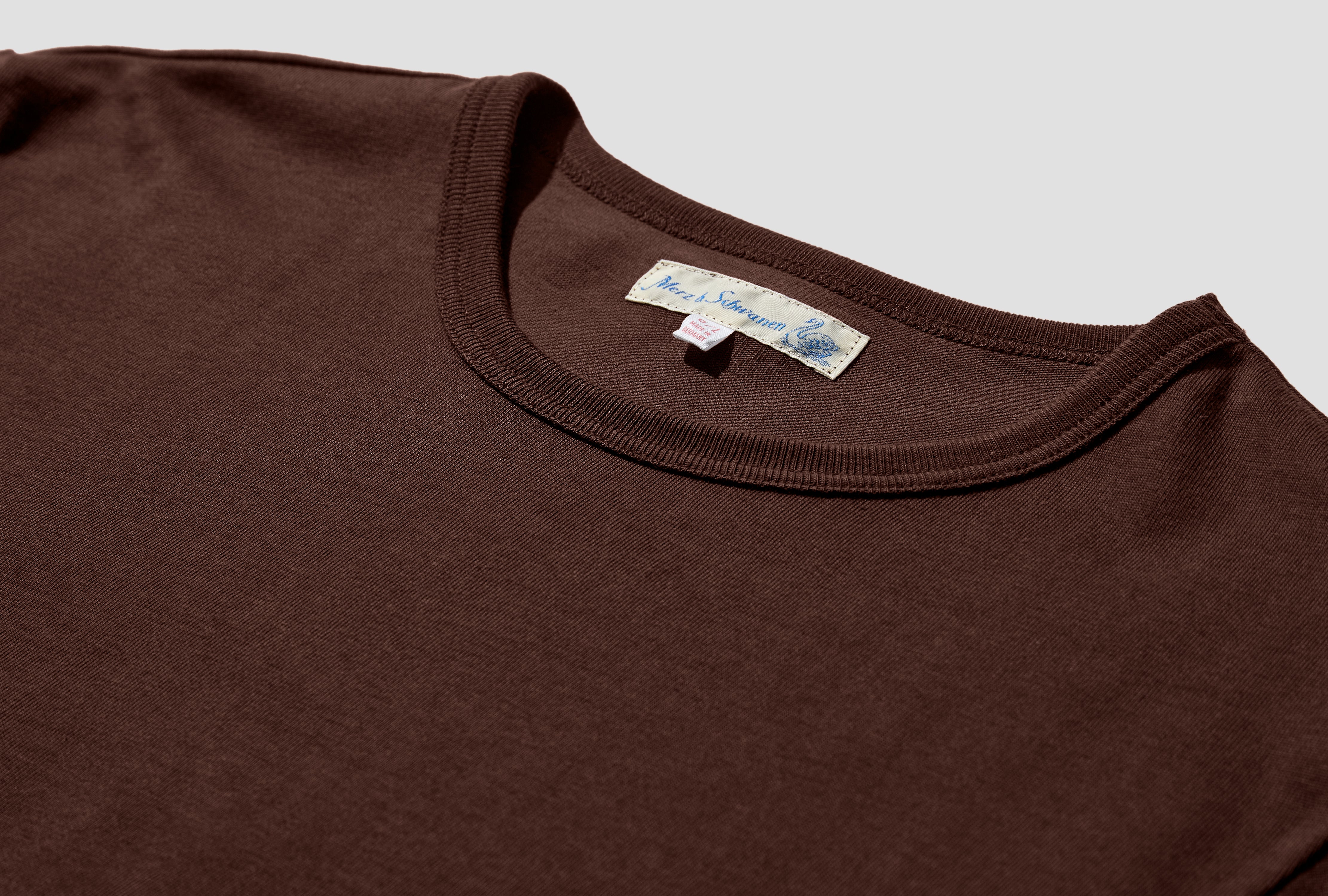 2M15 MID-CENTURY MACHINE T-SHIRT - 6,8OZ/SQ.YD. / REFINED FIT Dark brown