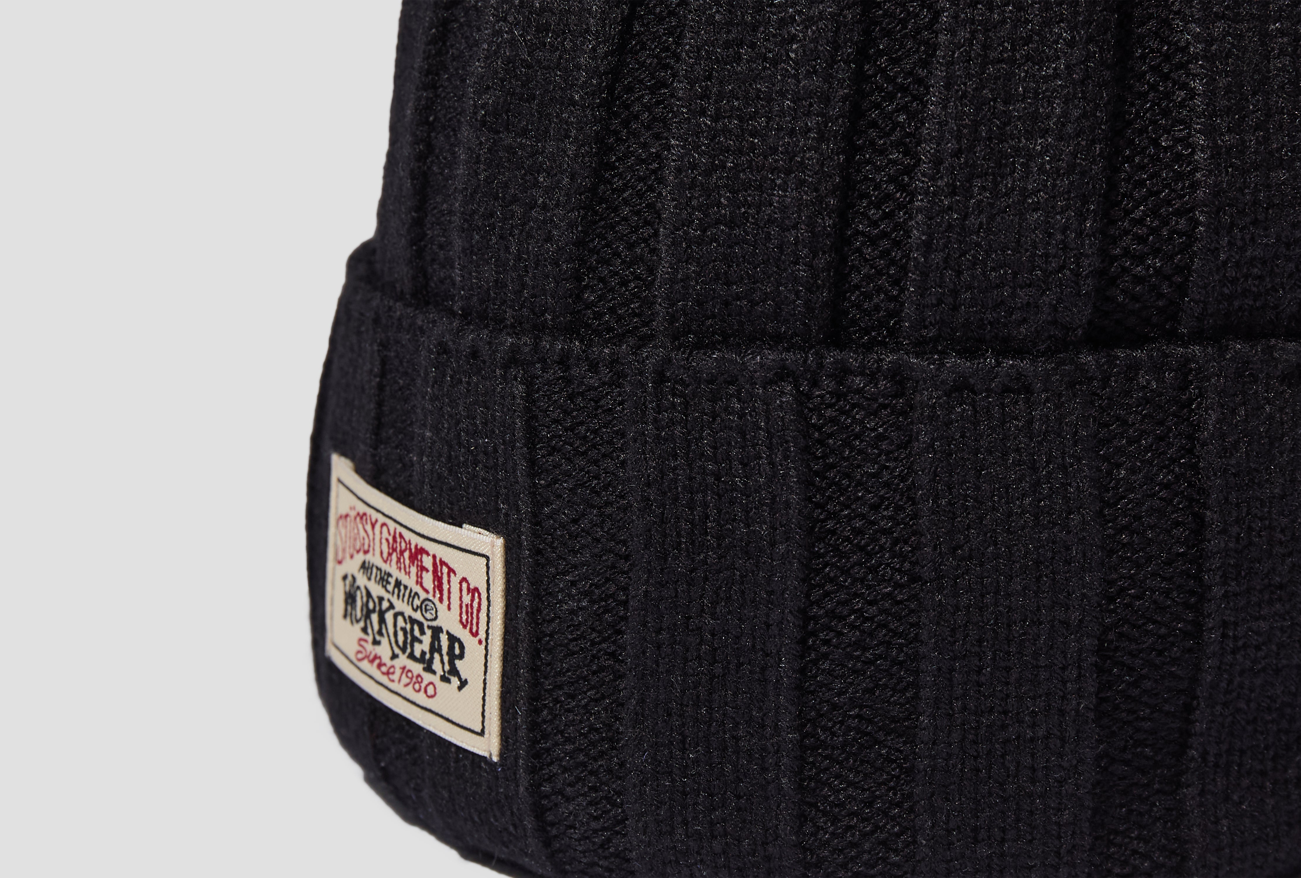 WORKWEAR CUFF BEANIE 1321147 Black