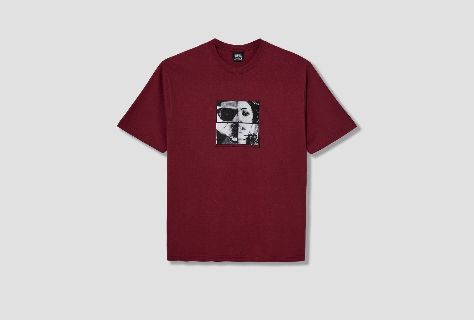 PERSONALITIES TEE 1905120 Burgundy
