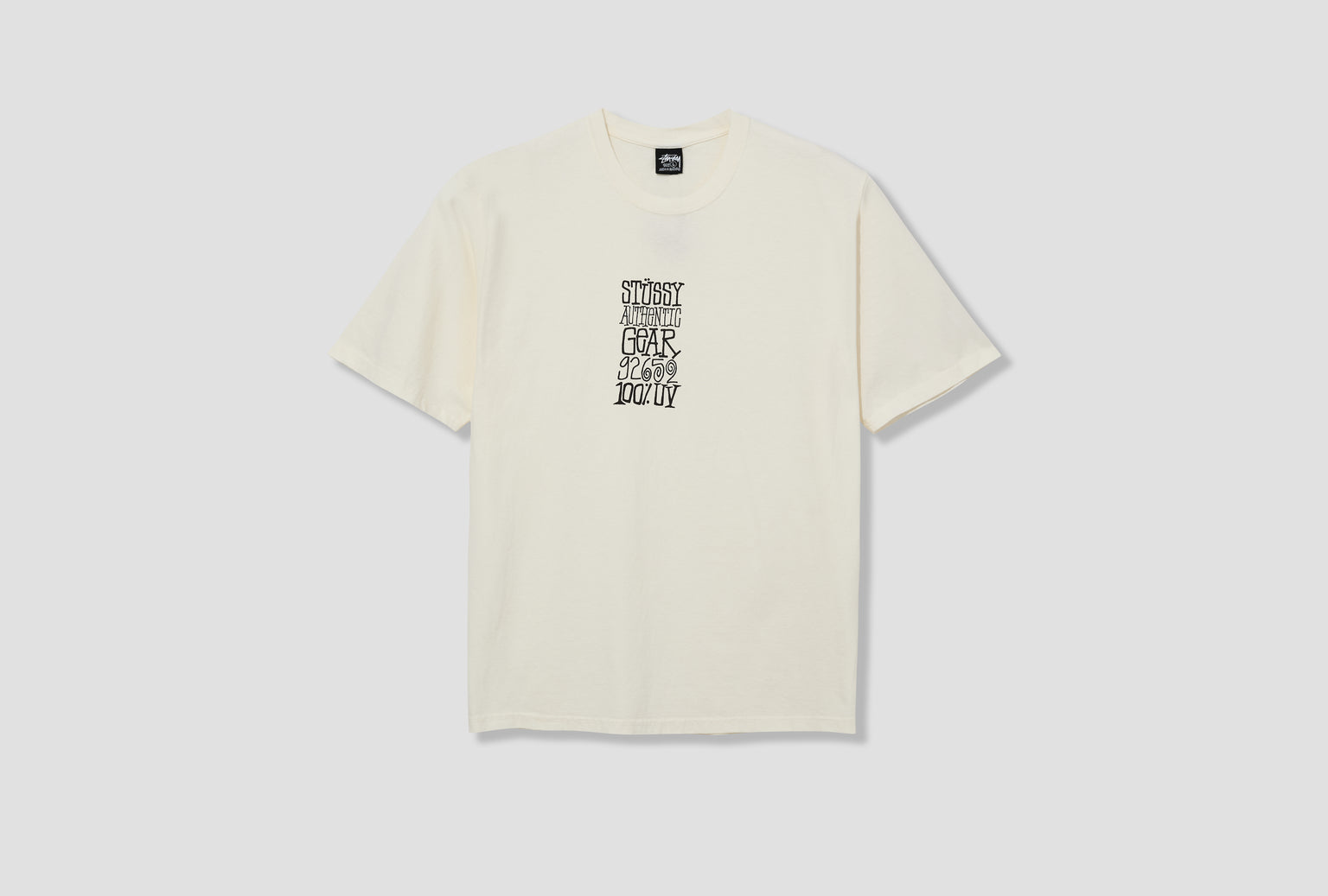 AUTHENTIC GEAR PIGMENT DYED TEE 1905124 Off white