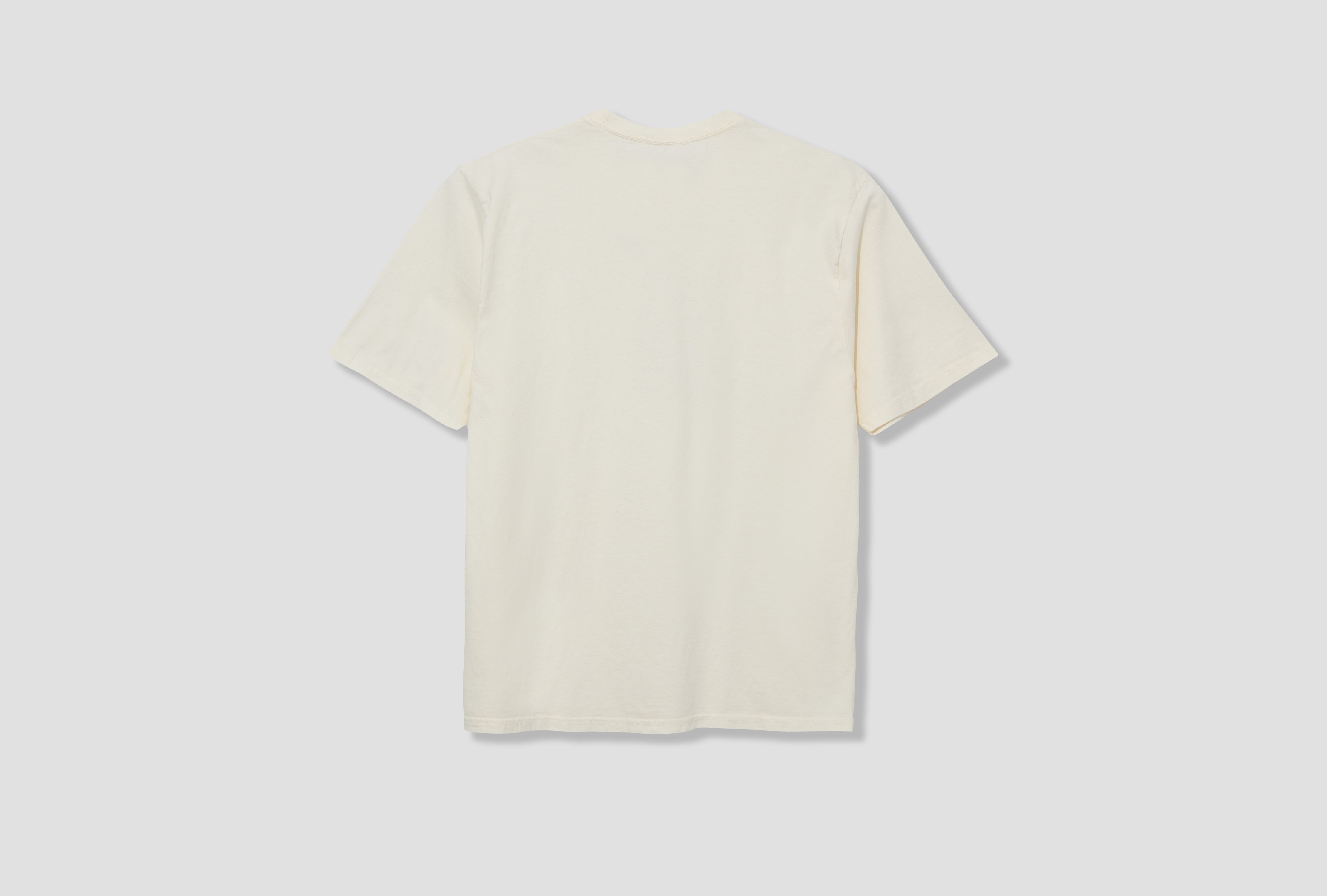 AUTHENTIC GEAR PIGMENT DYED TEE 1905124 Off white