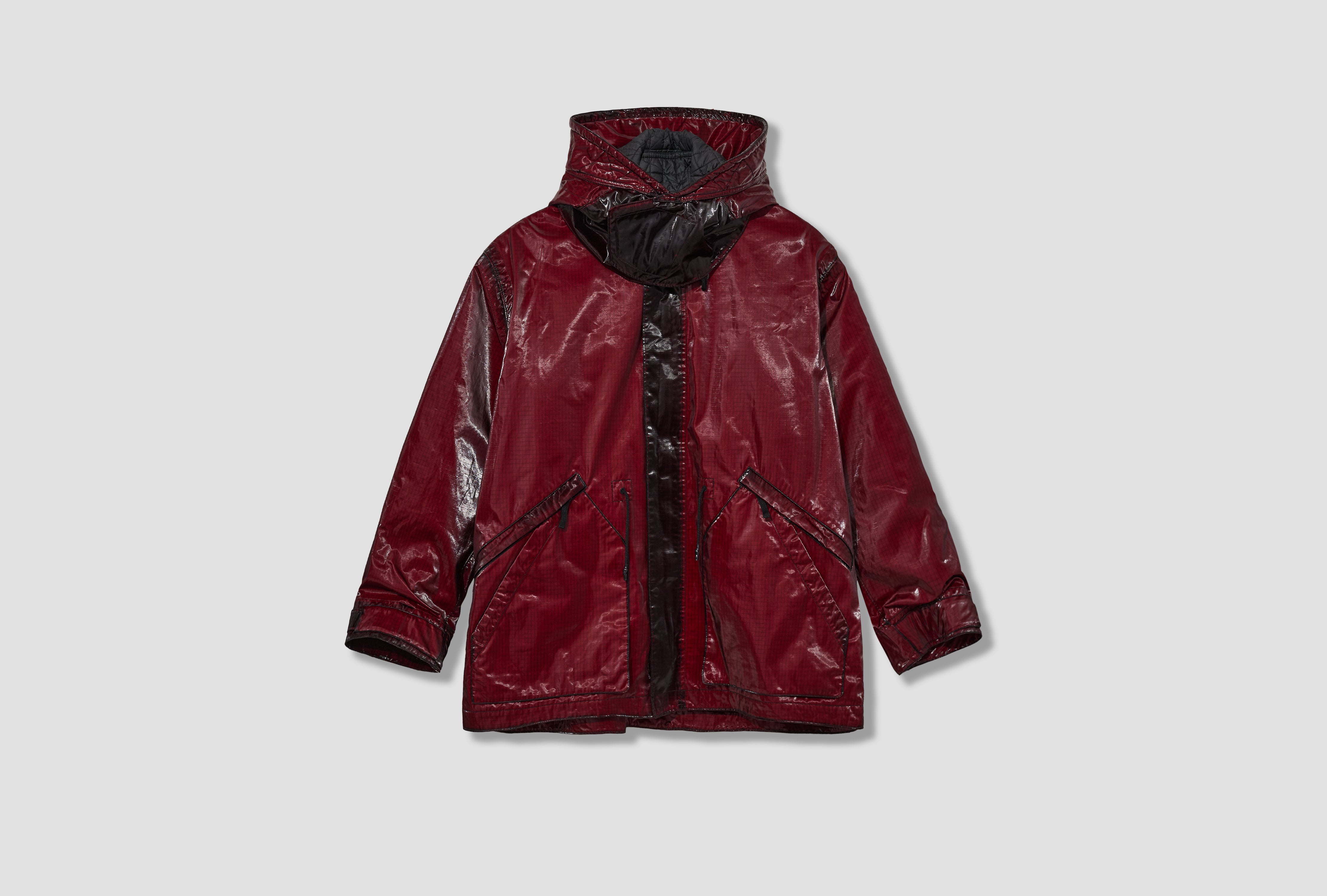UNEVEN RIPSTOP PRISMATICO GARMENT DYED K2 S15 41000 79 S0237 Burgundy