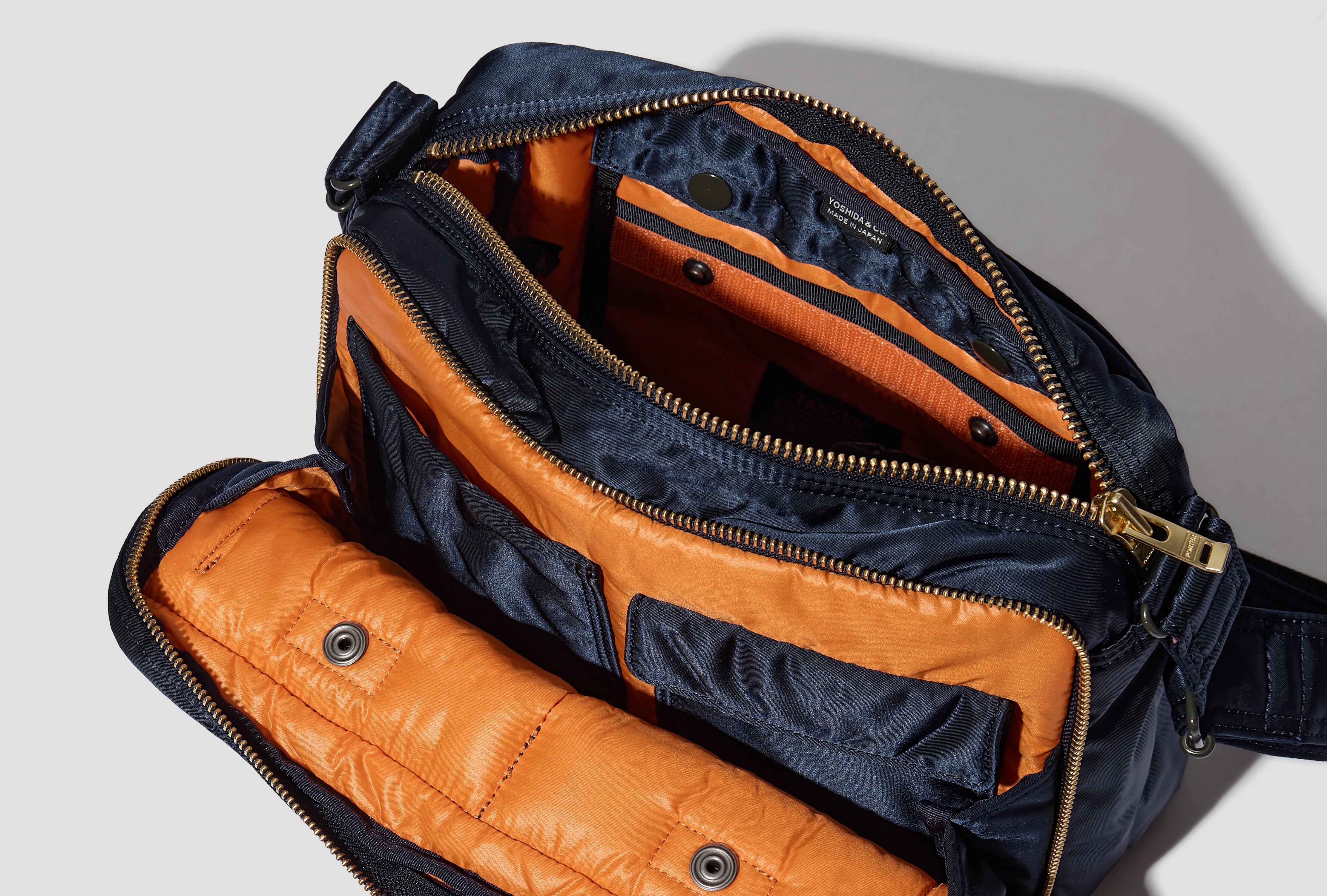 TANKER - SLING BAG W ZIP (L) 622-08633 Navy