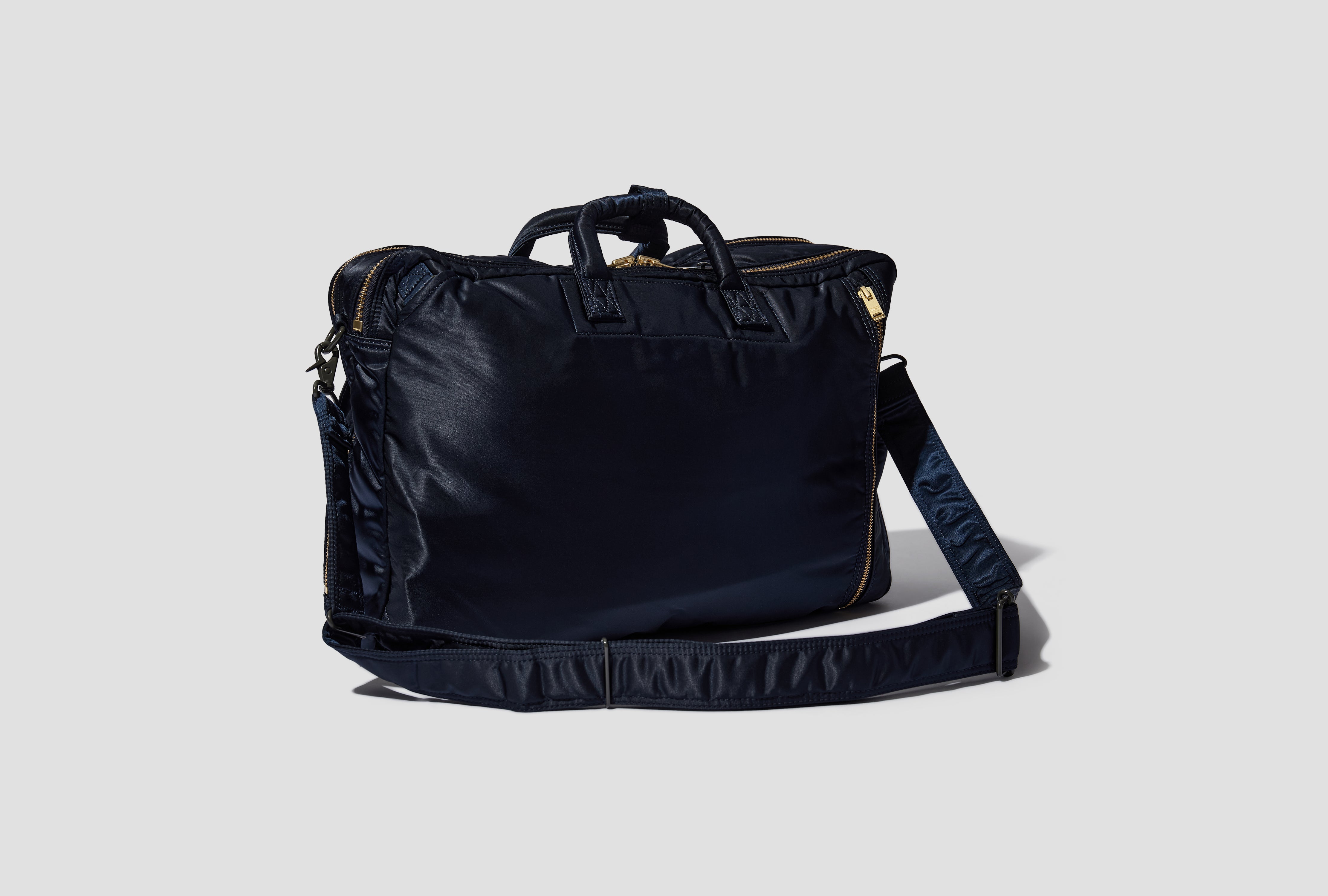 TANKER - 3WAY DOCUMENT BAG (W-ZIP) 622-26107 Navy