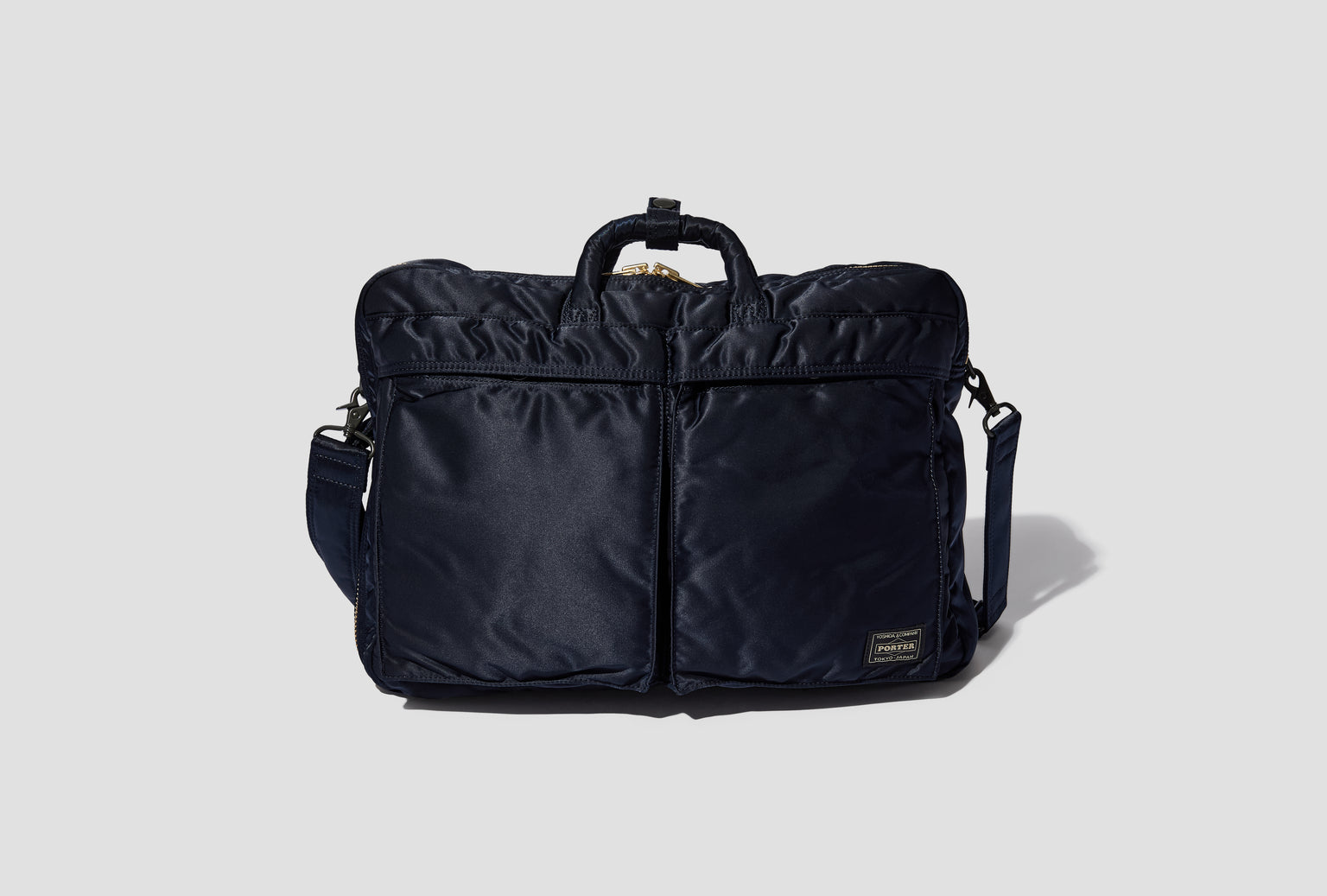 TANKER - 3WAY DOCUMENT BAG 622-26108 Navy