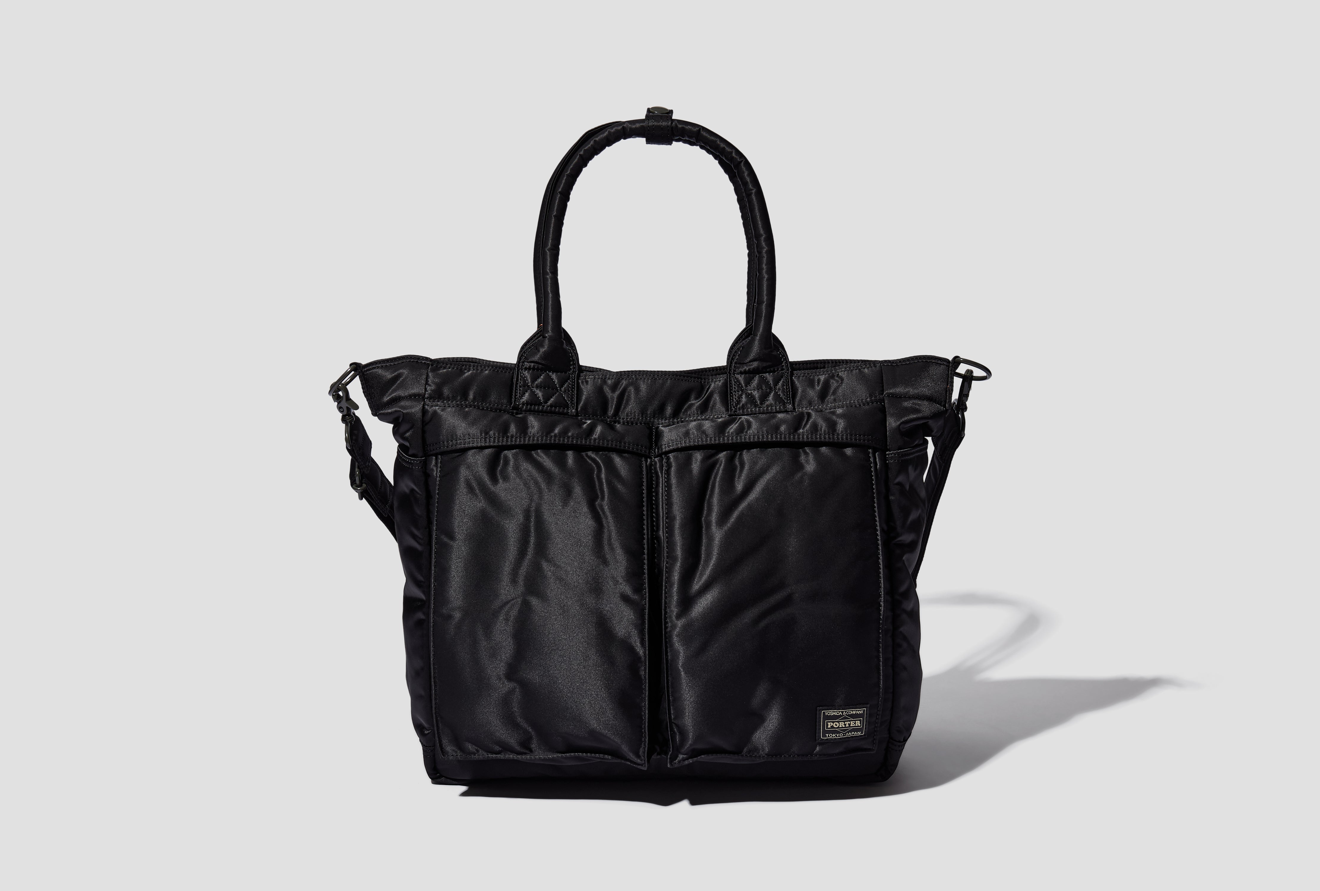 TANKER - TOTE BAG (L) 622-26109 Black