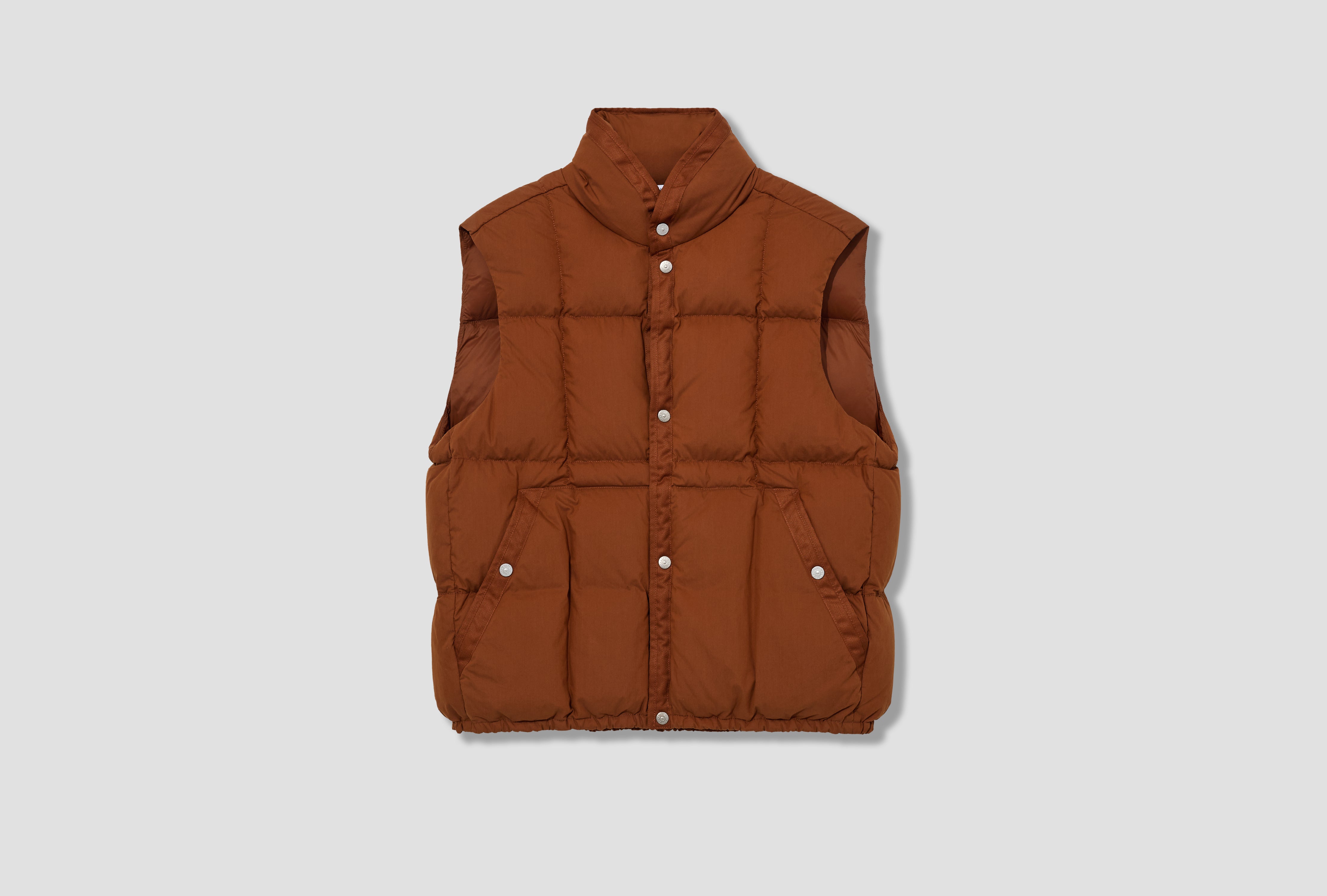 COTTON NYLON TELA 60% ORGANIC COTTON / 33% RECYCLED NYLON STONE ISLAND MARINA K2 S15 G1000 11 S0X24 Brown