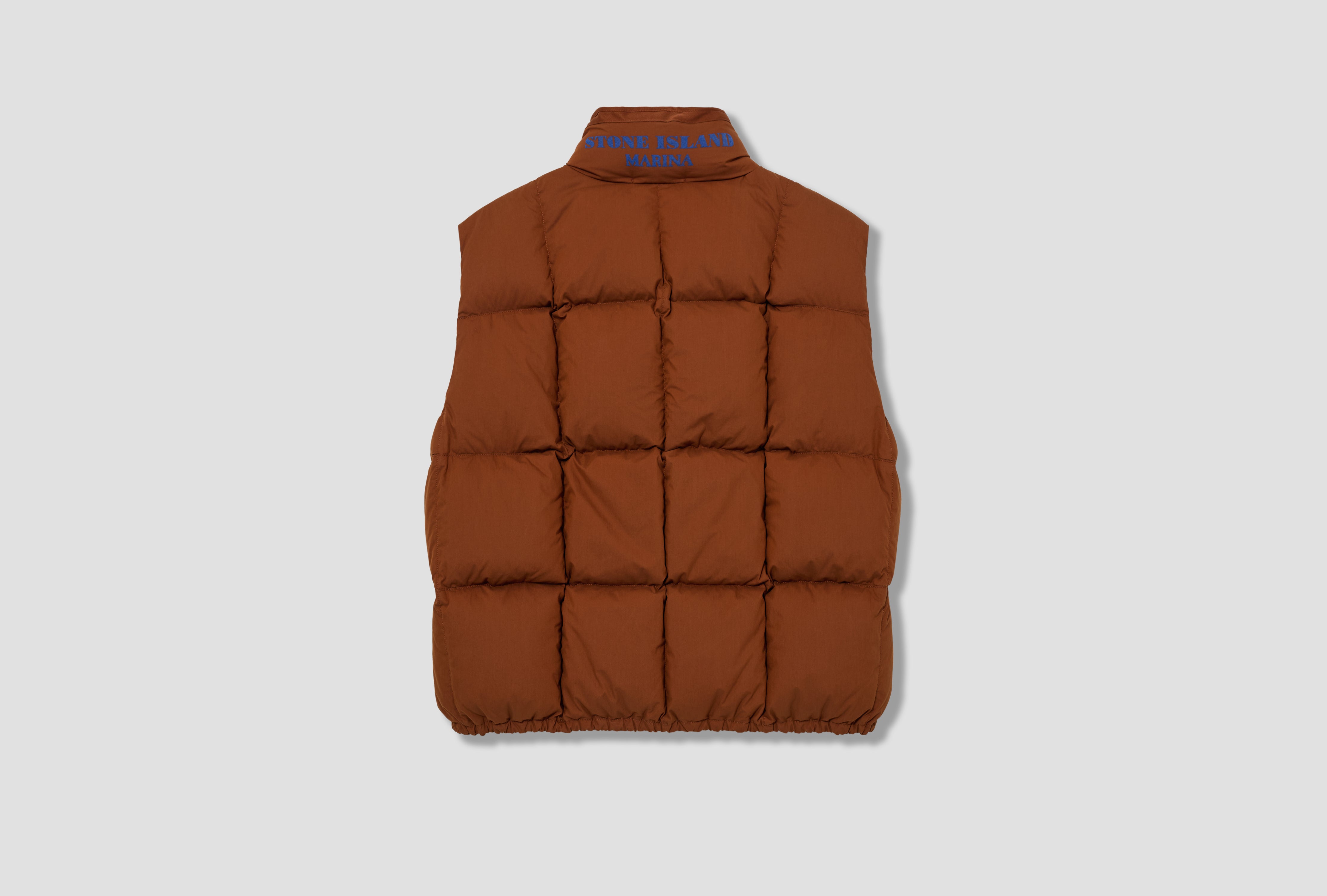 COTTON NYLON TELA 60% ORGANIC COTTON / 33% RECYCLED NYLON STONE ISLAND MARINA K2 S15 G1000 11 S0X24 Brown