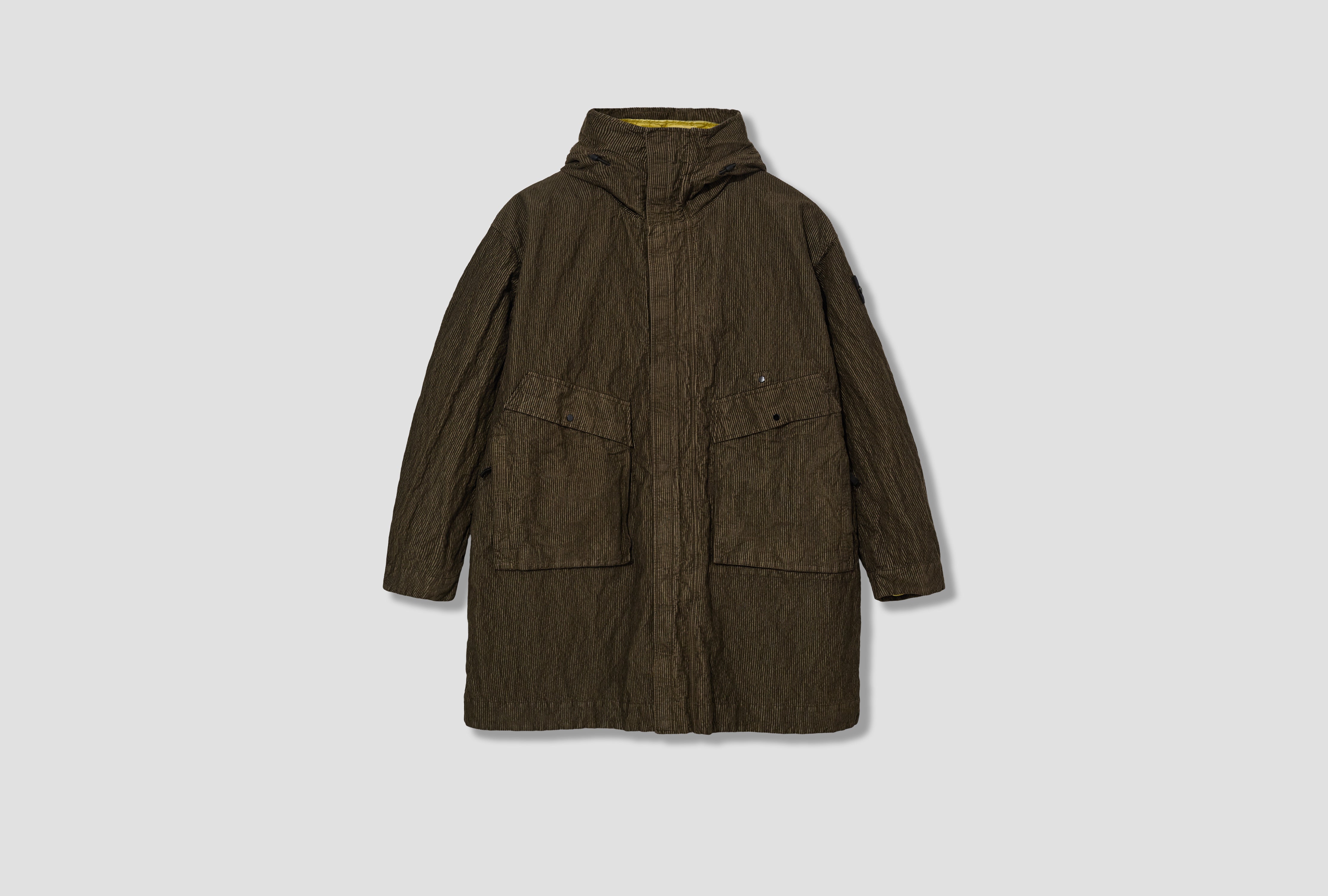 WRINKLED CORDUROY 500-TC GARMENT DYED K2 S15 71000 09 S0229 Green