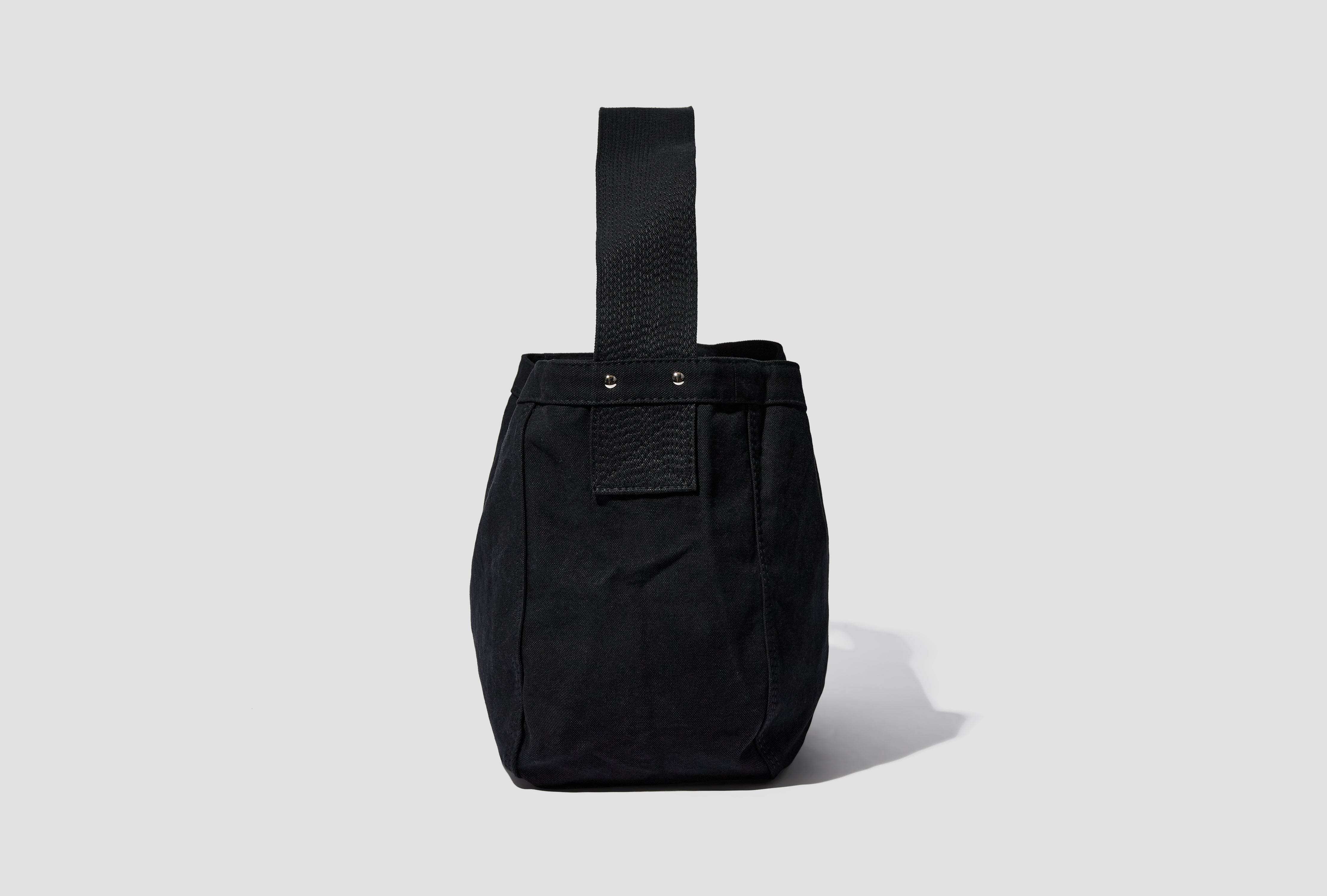 LOT.004 NEWSBOY BAG - BLACK TTCORE004