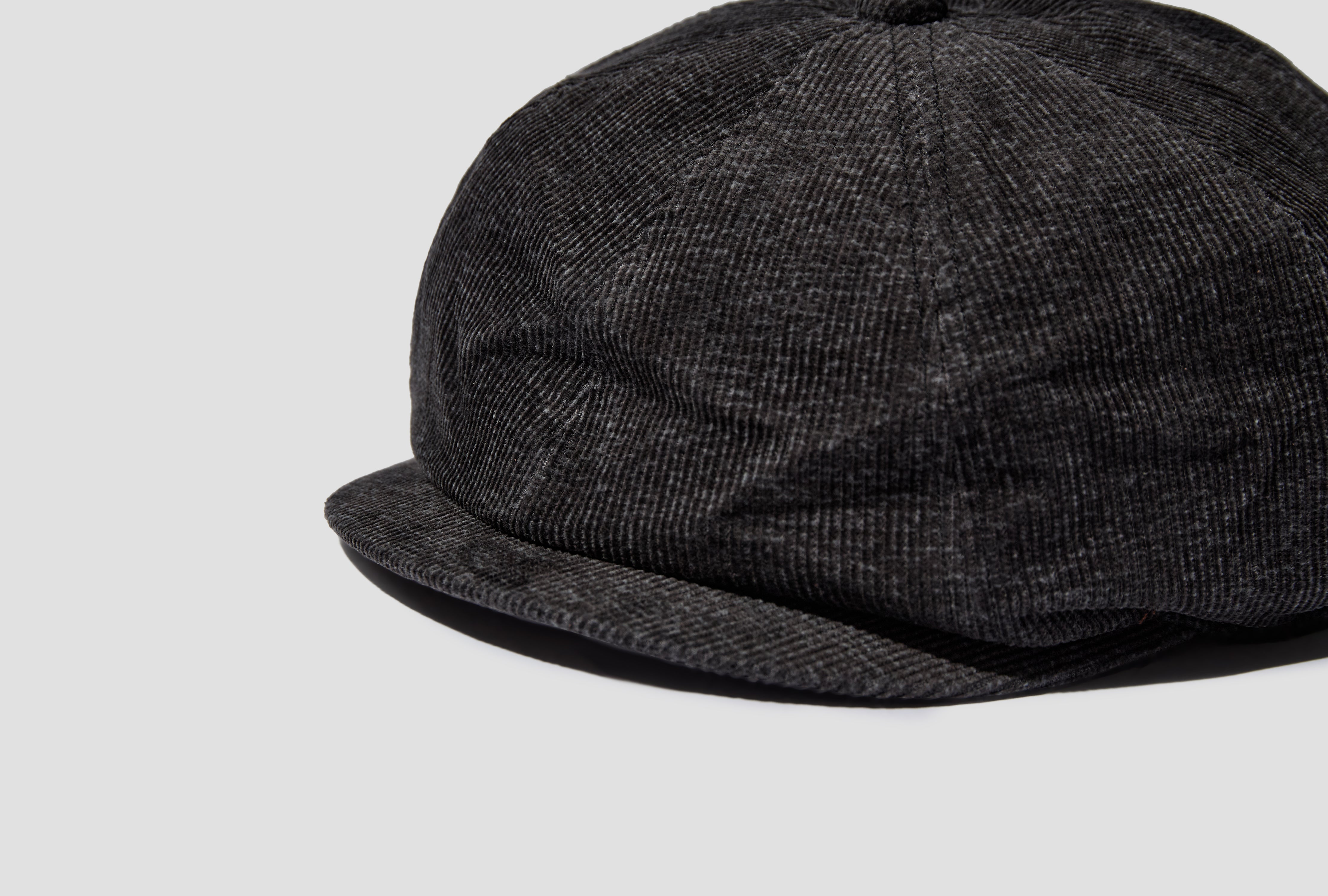 LOT.006 NEWSBOY CAP - MELANGE CHARCOAL TTAW25006