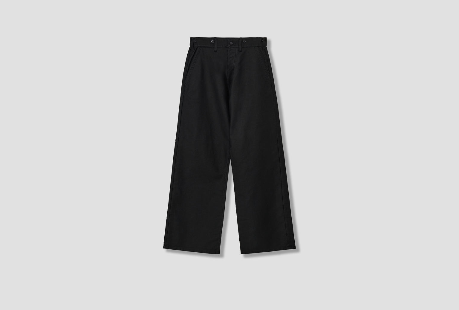 LOT.204 ENGINEER TROUSERS - BLACK TTAW25204