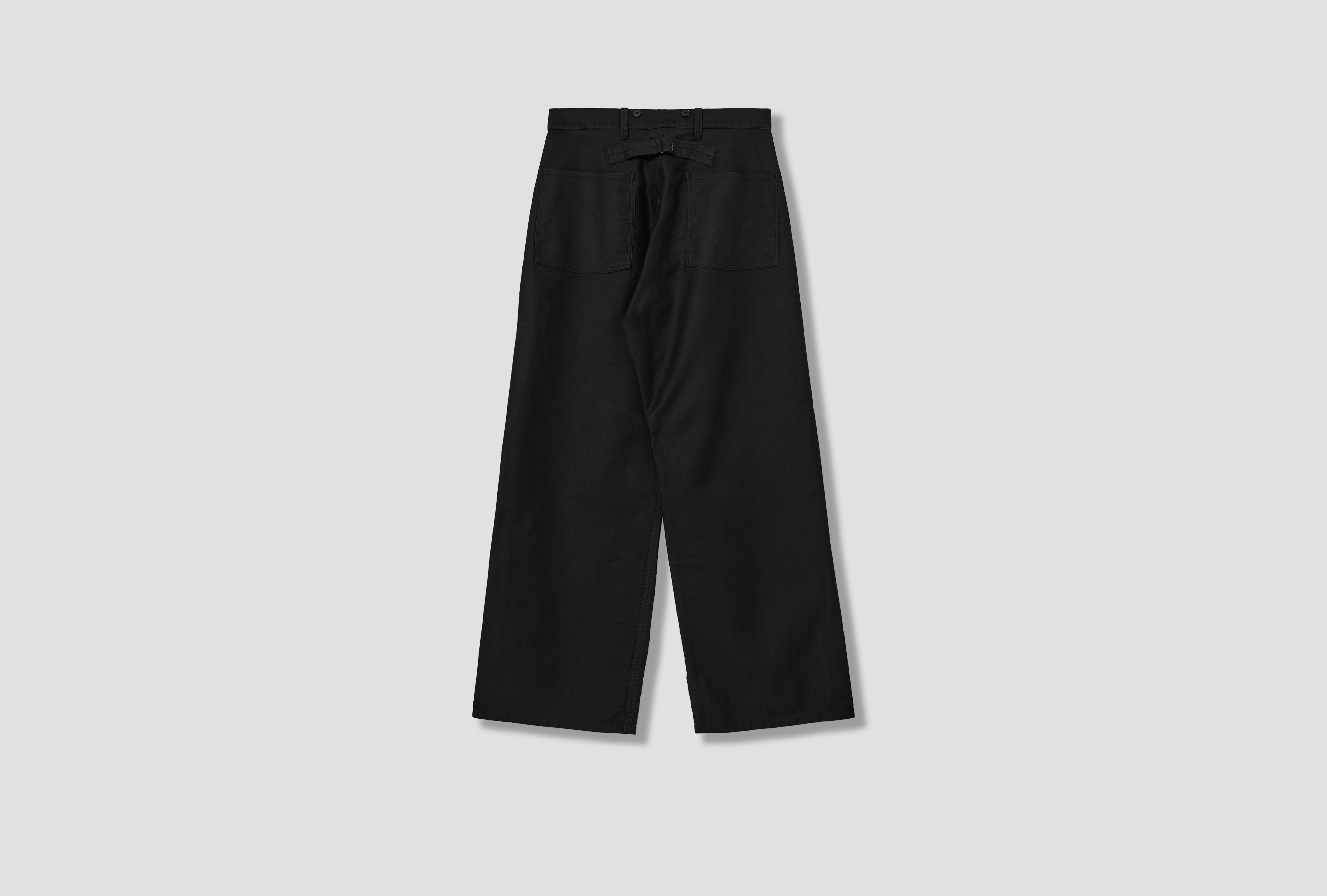 LOT.204 ENGINEER TROUSERS - BLACK TTAW25204