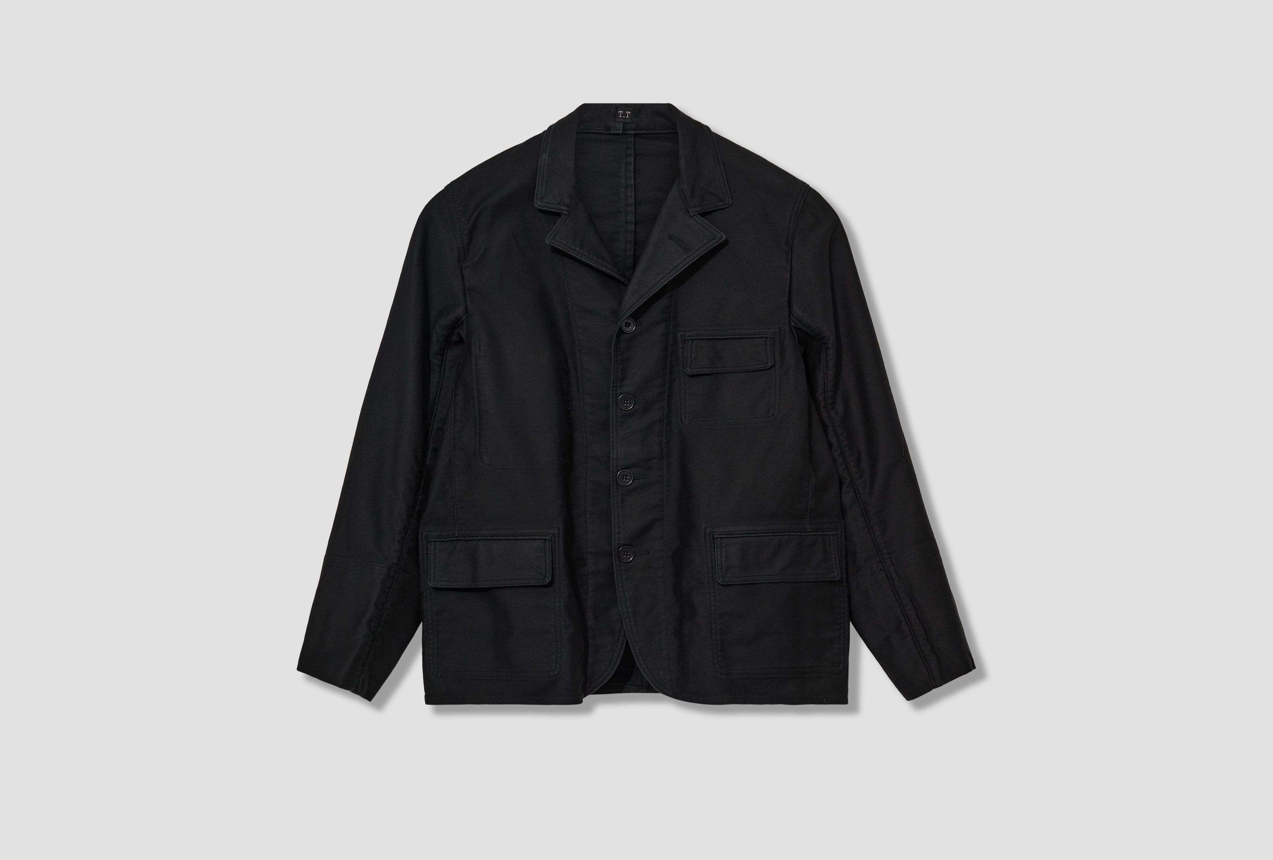 LOT.316 SACK COAT - BLACK TTAW25316