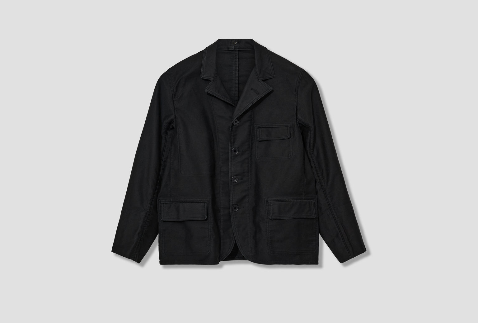 LOT.316 SACK COAT - BLACK TTAW25316