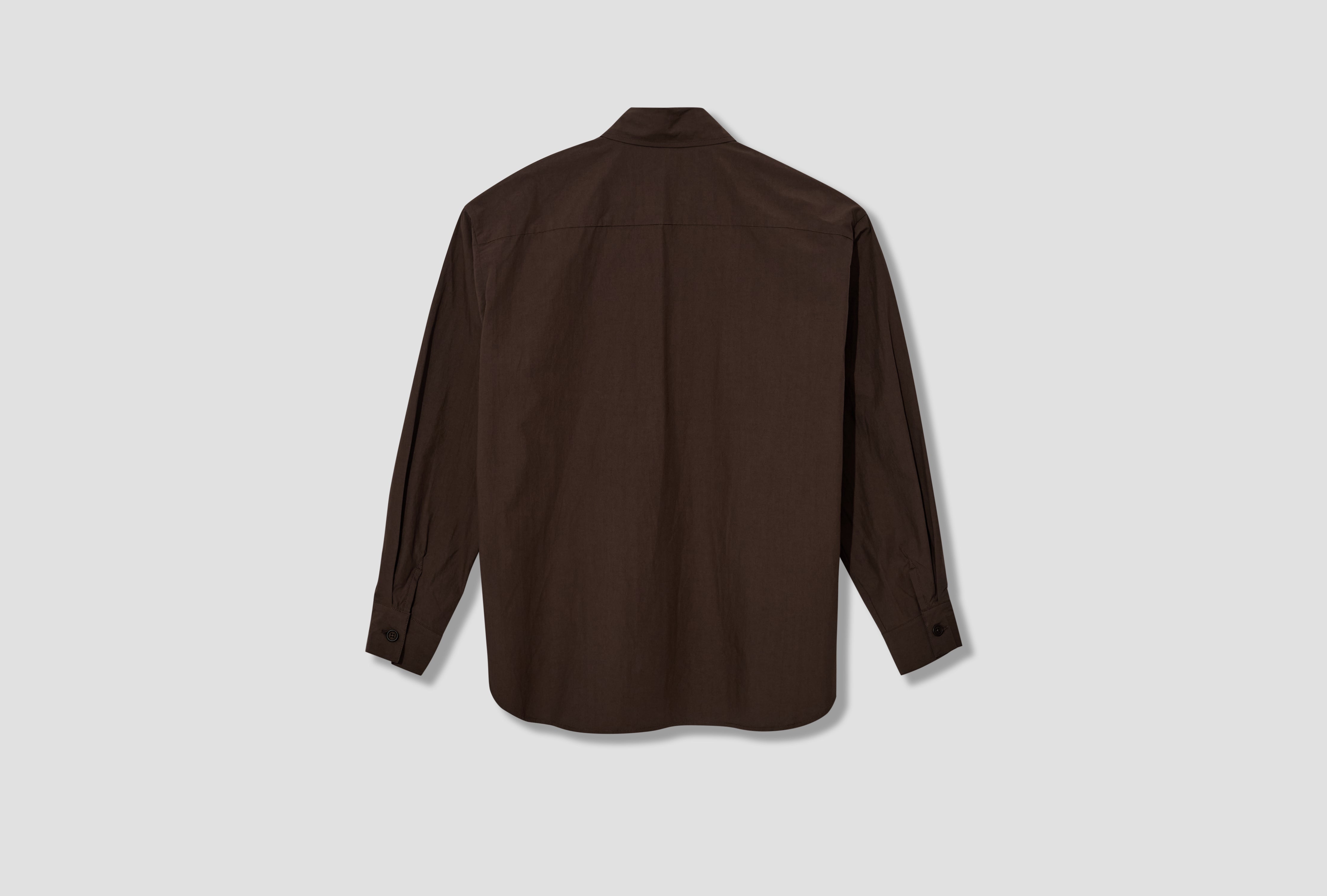 BIG SHIRT - ORGANIC COTTON TYPEWRITER / ANTHRACITE
