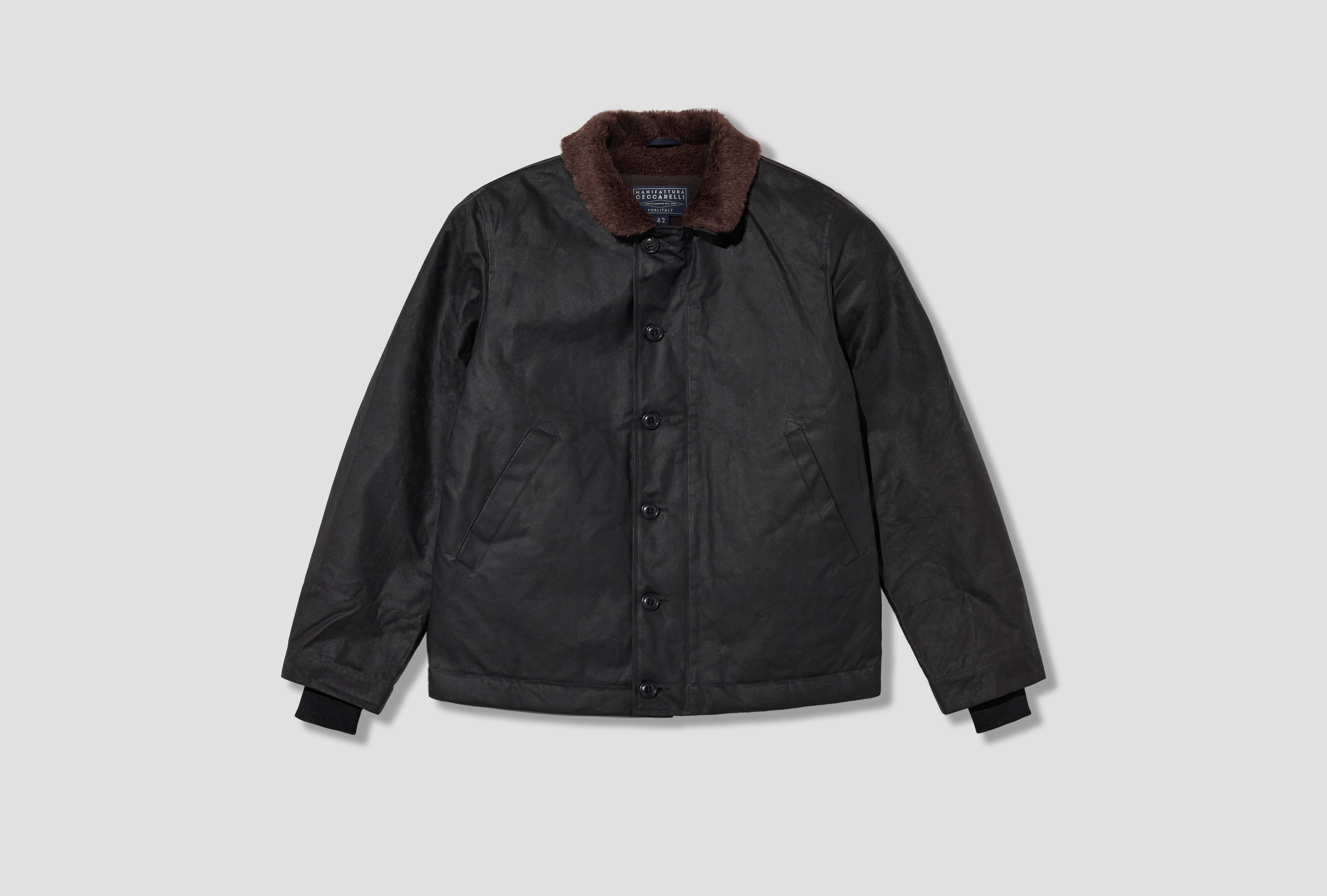 NEW DECK JACKET 7061B-WX Black