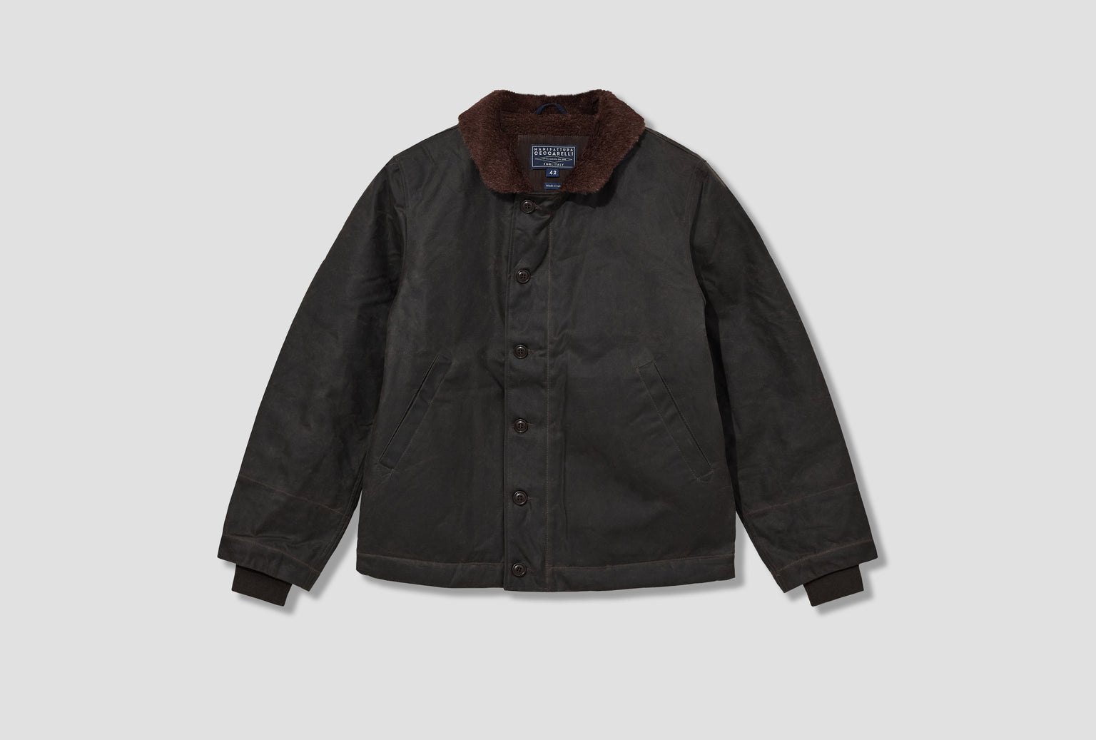 NEW DECK JACKET 7061B-WX Dark brown