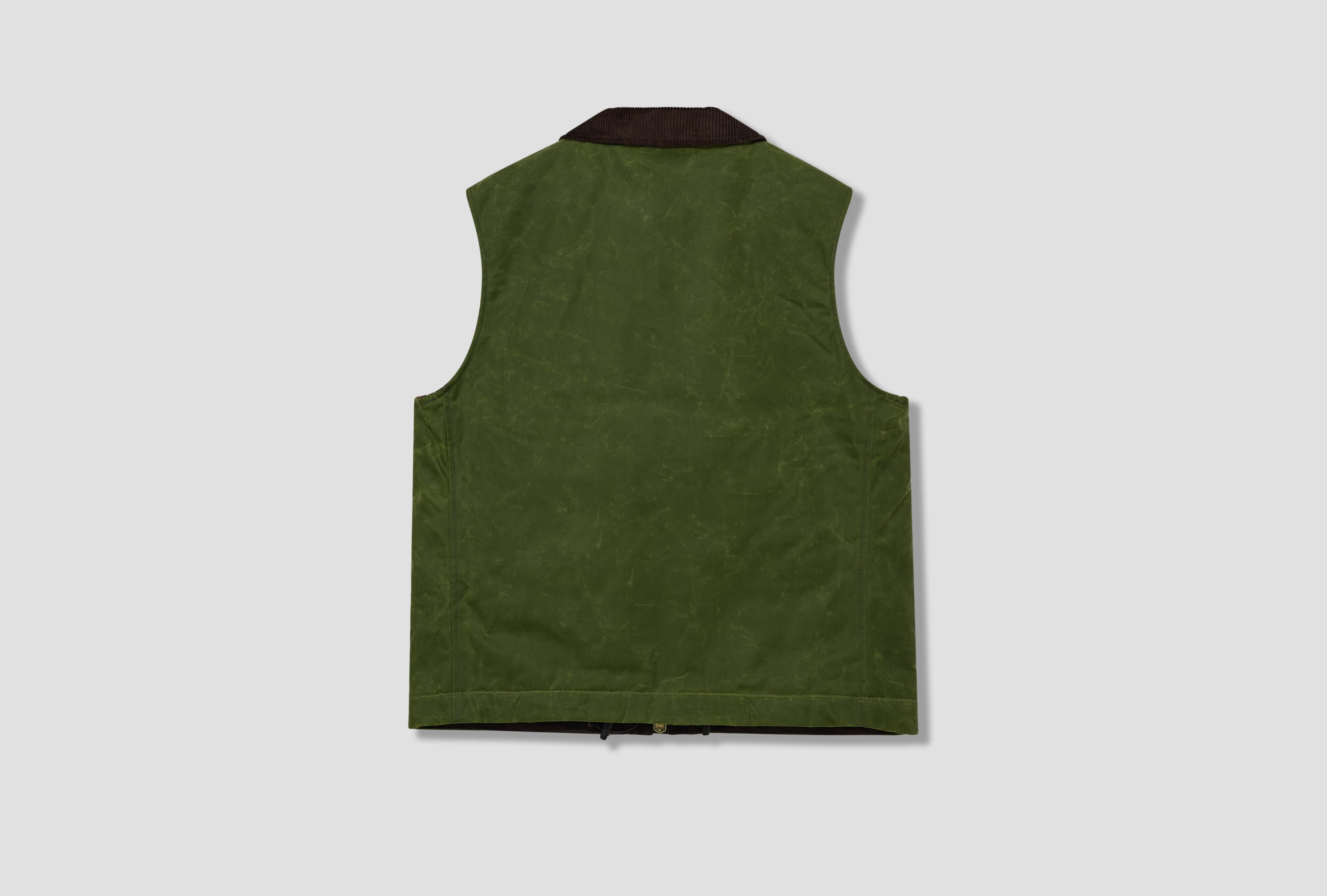 LINED ALLIGATOR VEST 7917-WX Light green
