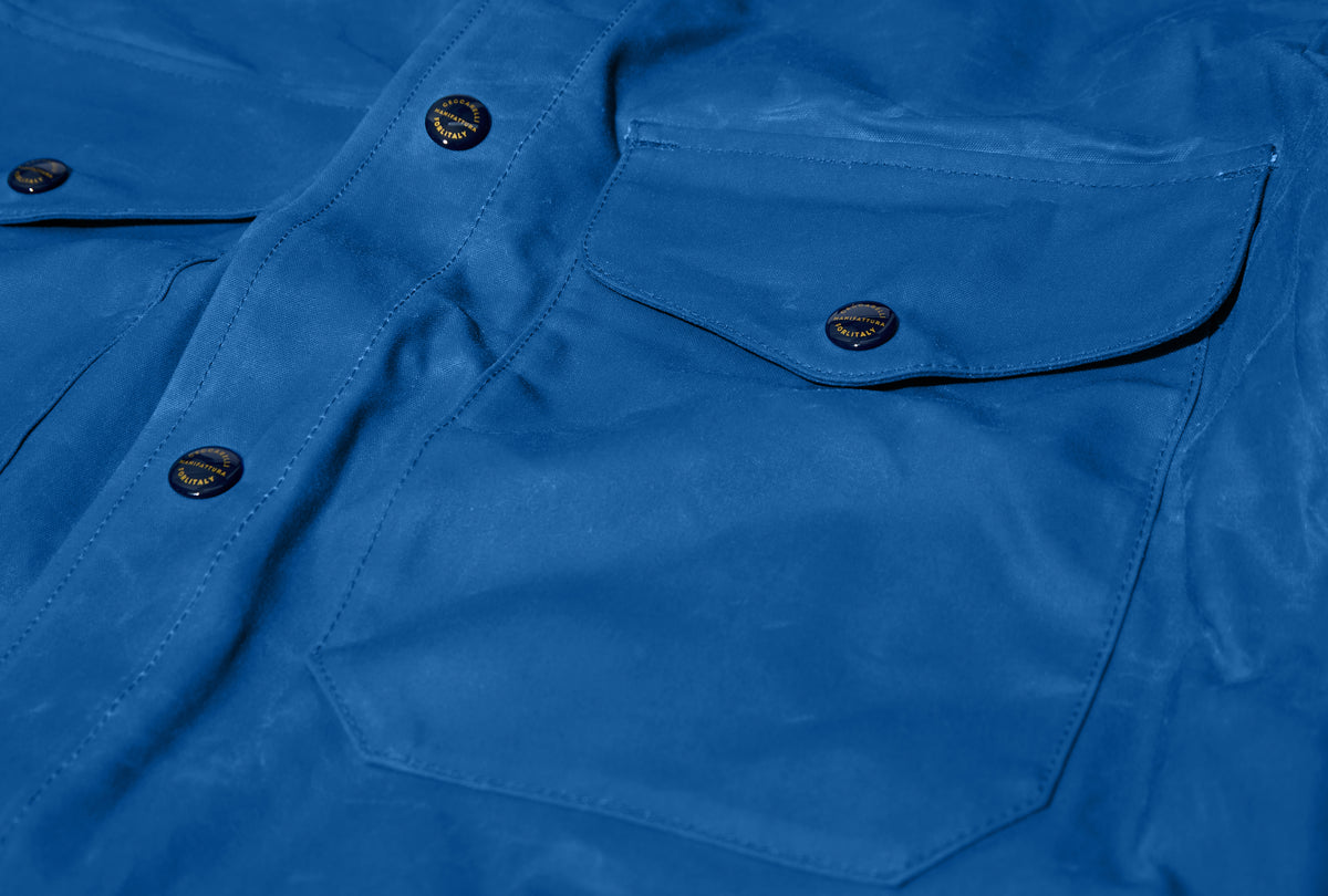 MANIFATTURA CECCARELLI HEAVY SHIRT W7073-WX Blue – HARRESØ
