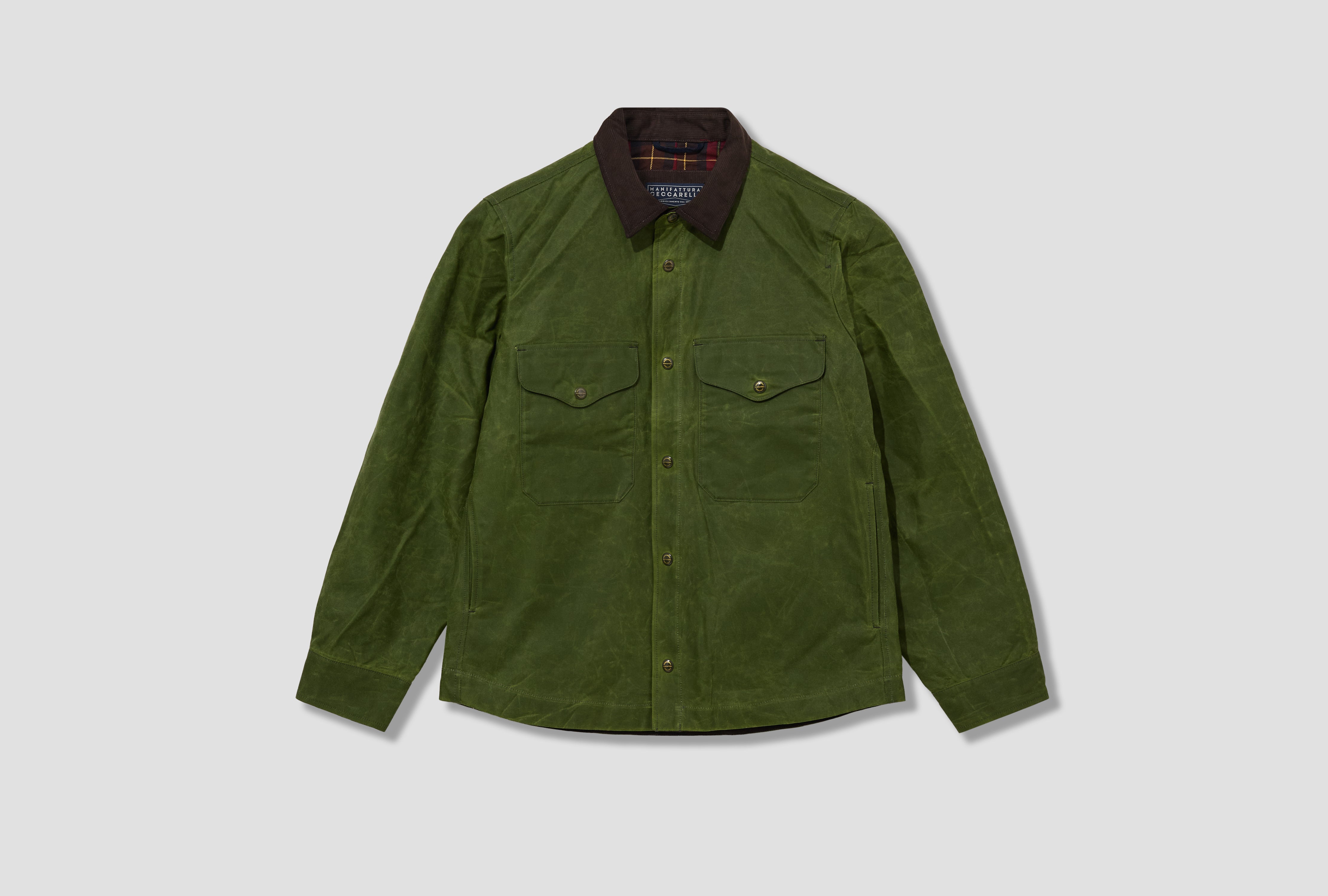 HEAVY SHIRT W7073-WX Light green