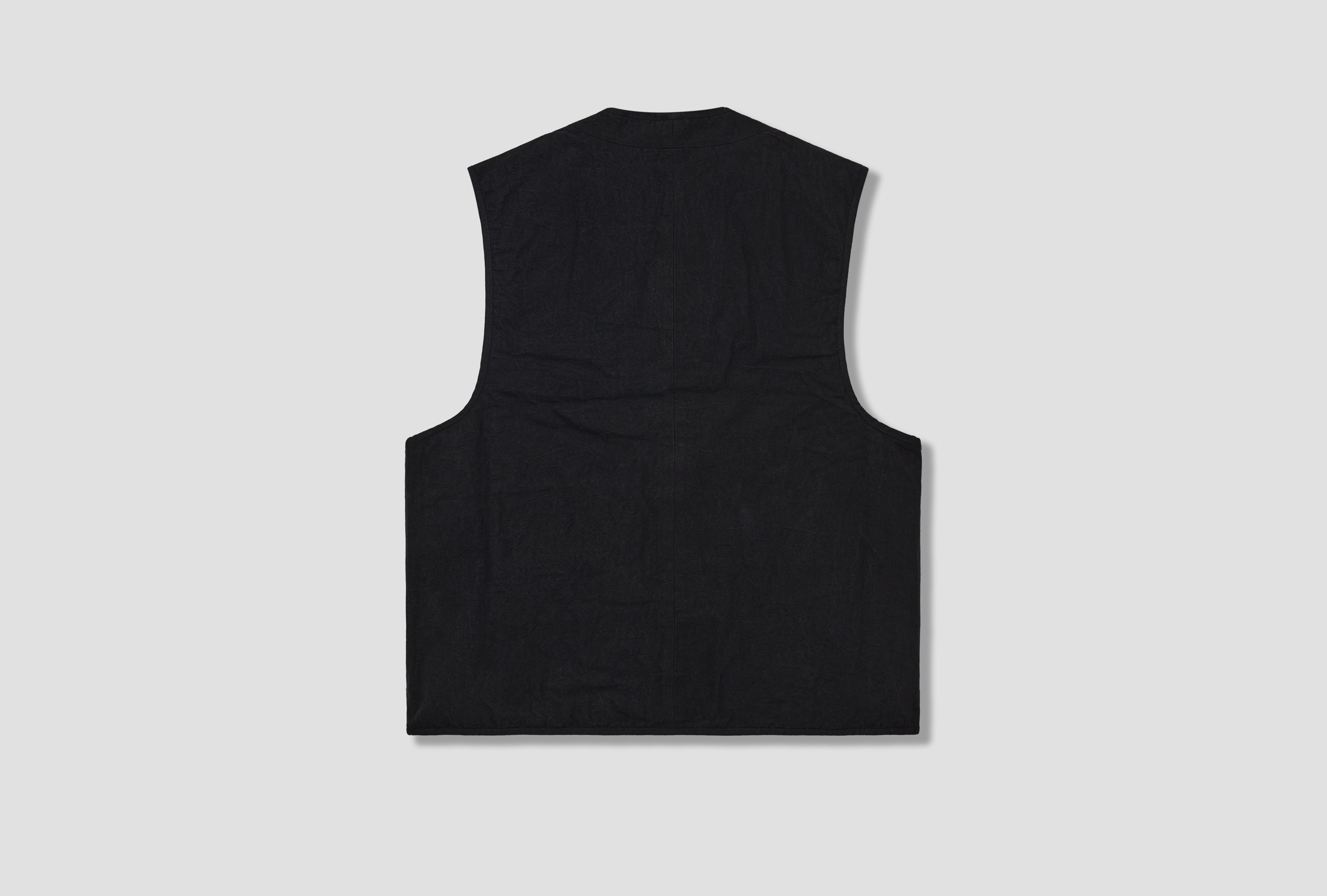 DOWN SHIELD VEST - BLACK WAX R19D5