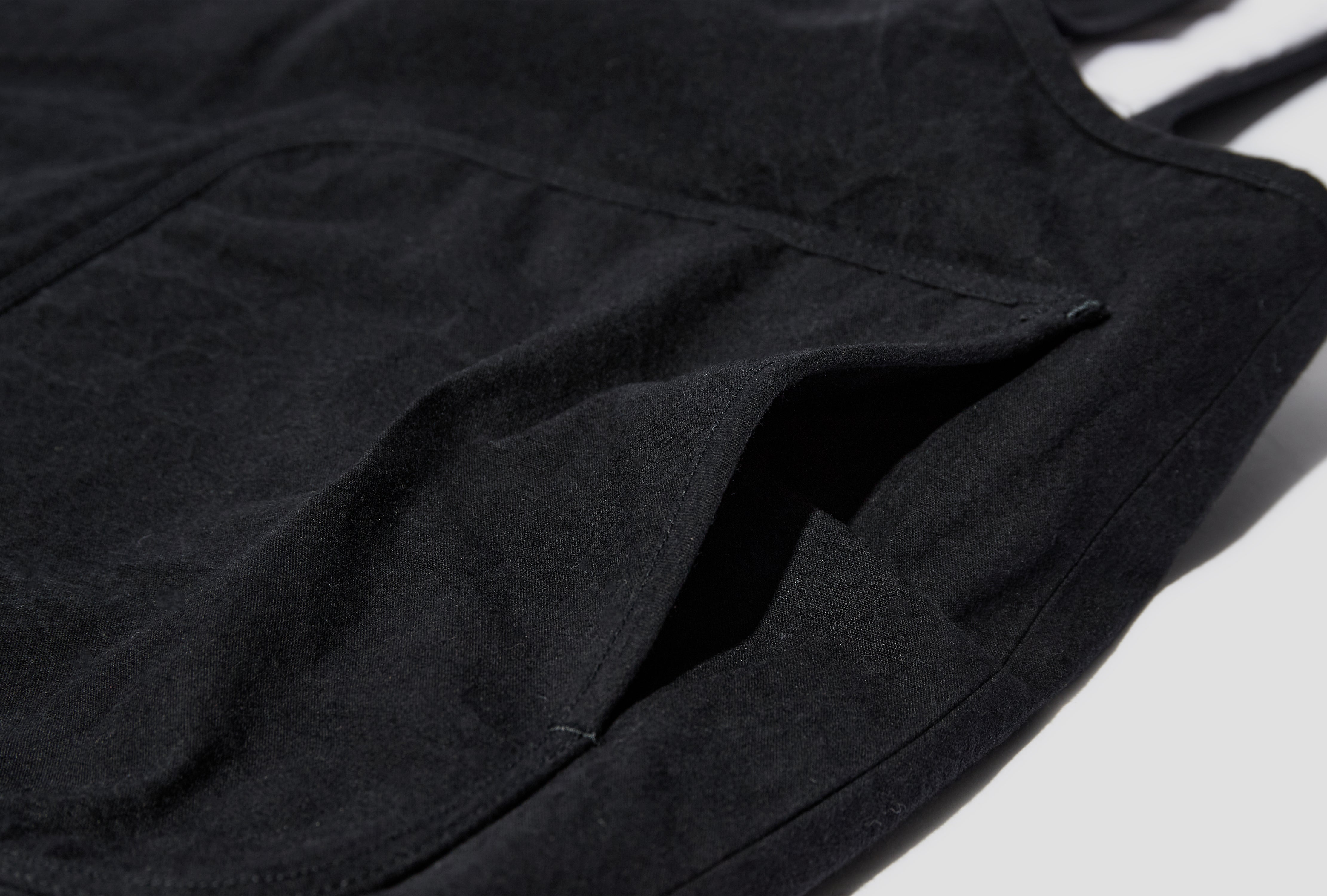 DOWN SHIELD VEST - BLACK WAX R19D5