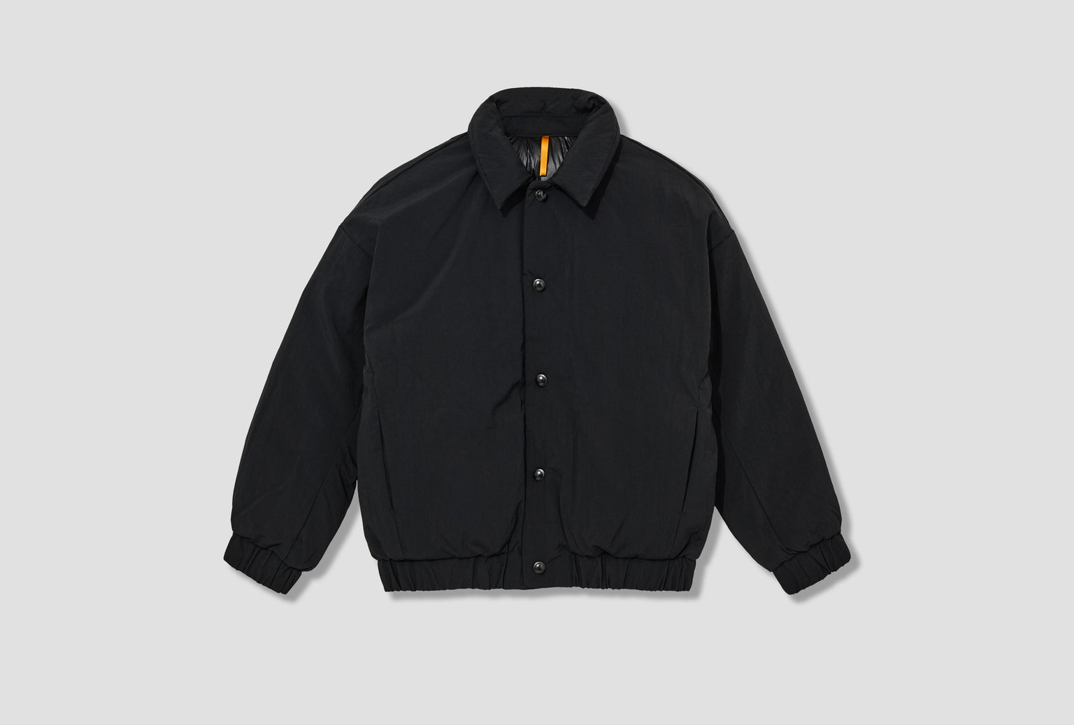 DOUBLE DOWN BLOUSON - BLACK RECYCLED NYLON R19D6