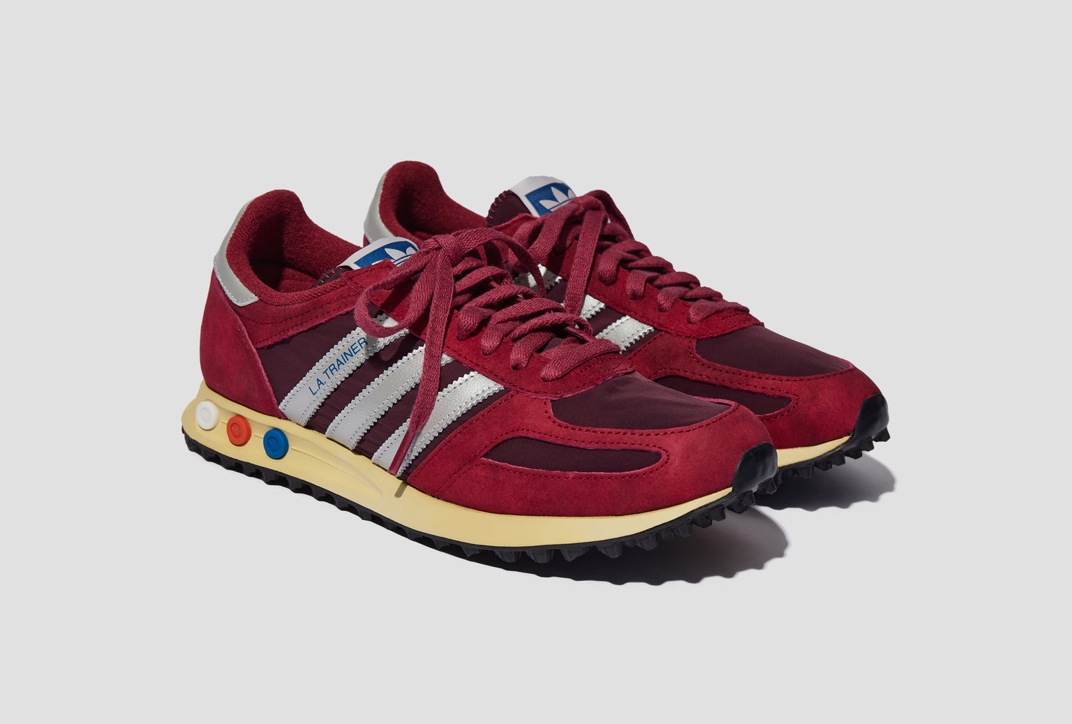 LA TRAINER OG - NOBMAR / SILVMT / MAROON JQ5715