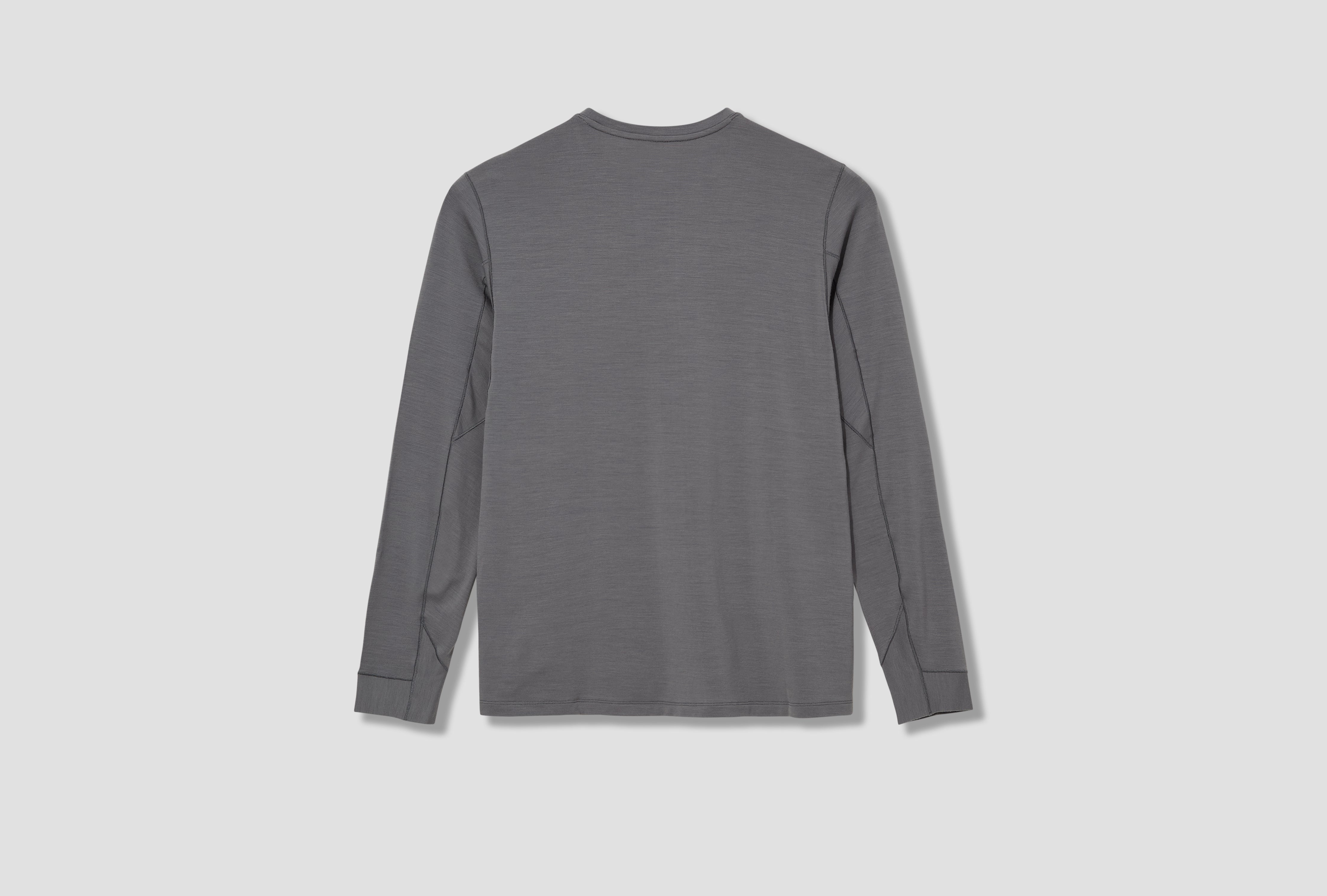 RHO MERINO WOOL CREW NECK MEN'S X000007480 Grey