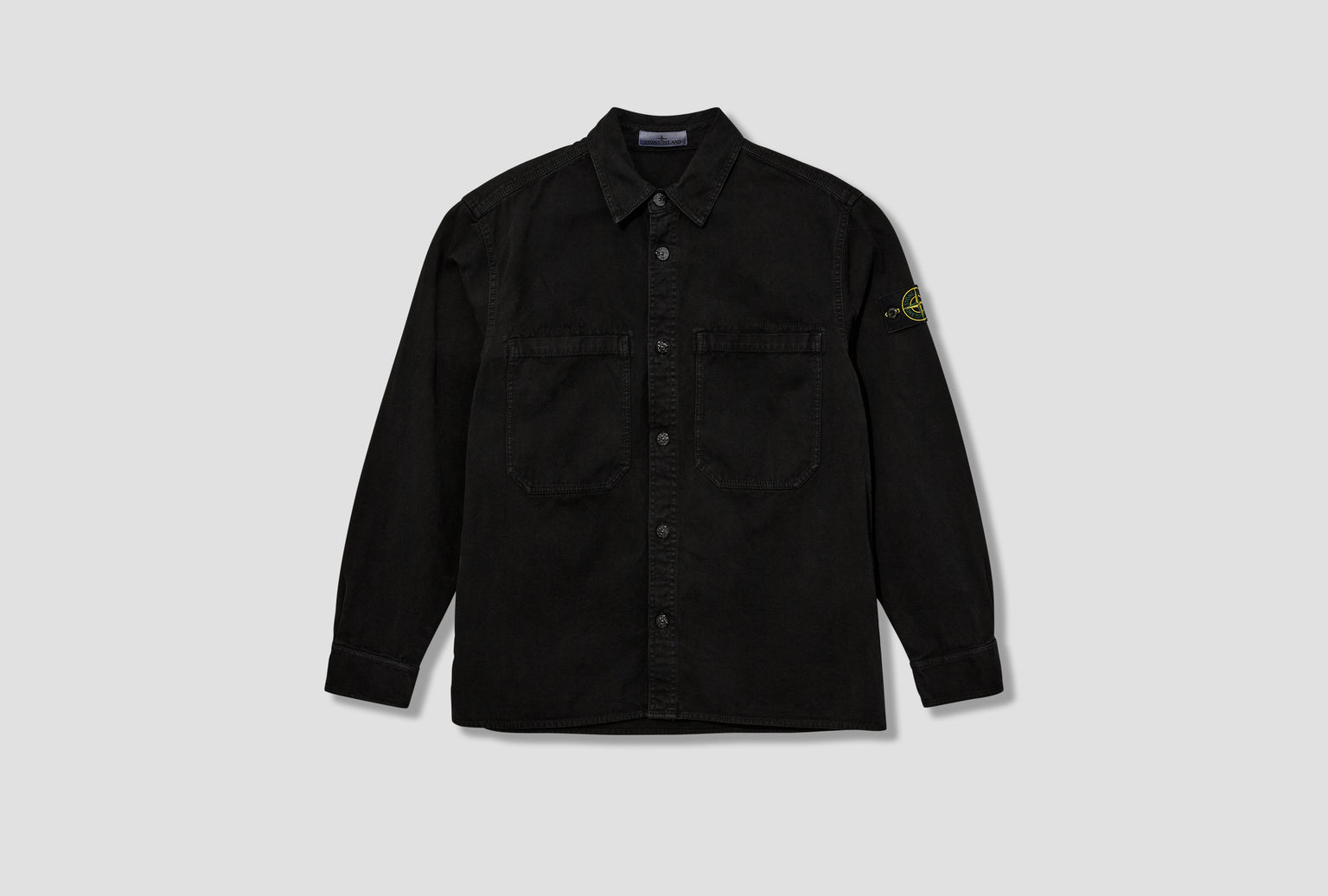 ORGANIC PANAMA COTTON 'OLD' EFFECT GARMENT DYED K2 S15 12000 25 S0184 Black