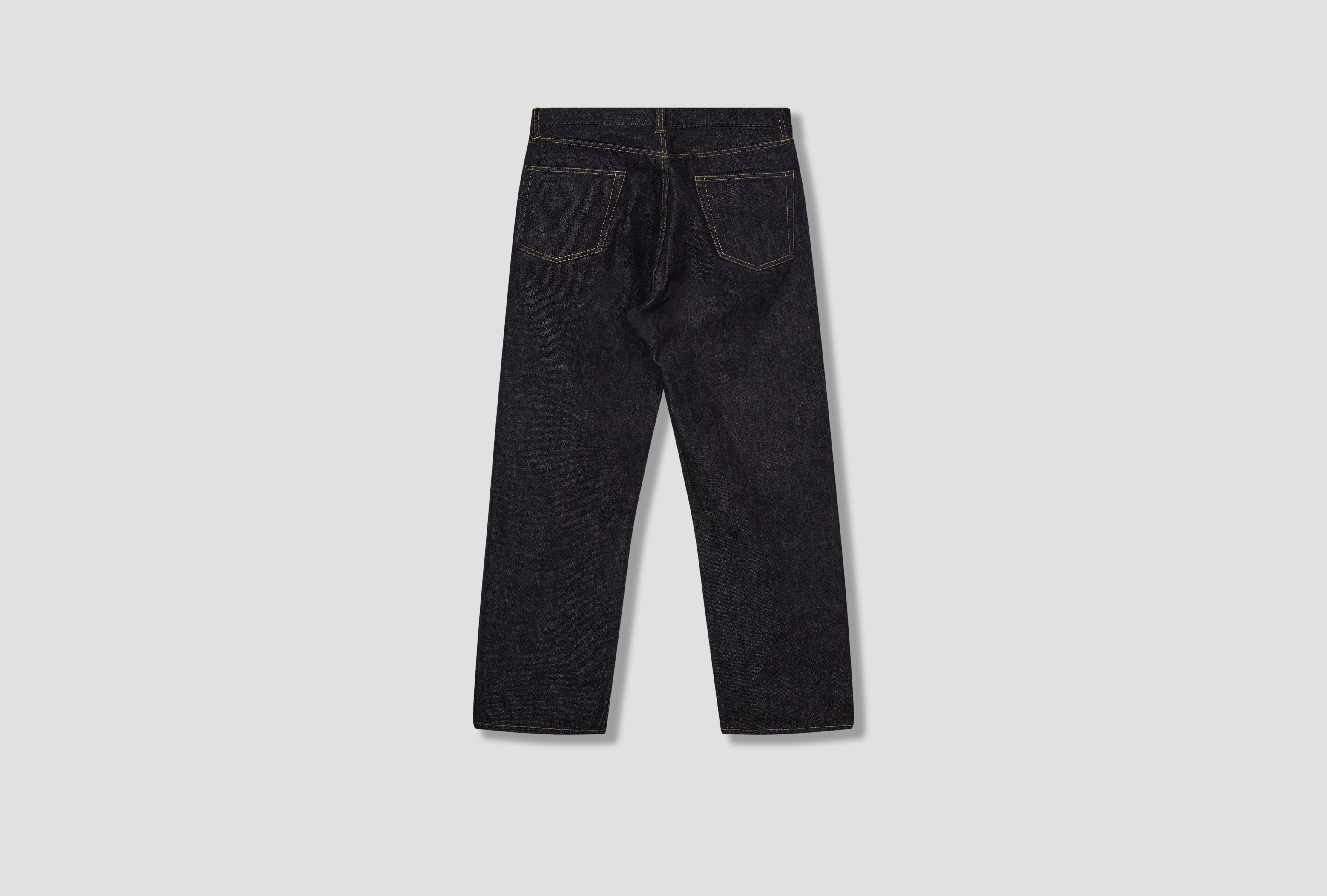 WASHED DENIM WIDE PANTS AP-4001 Blue