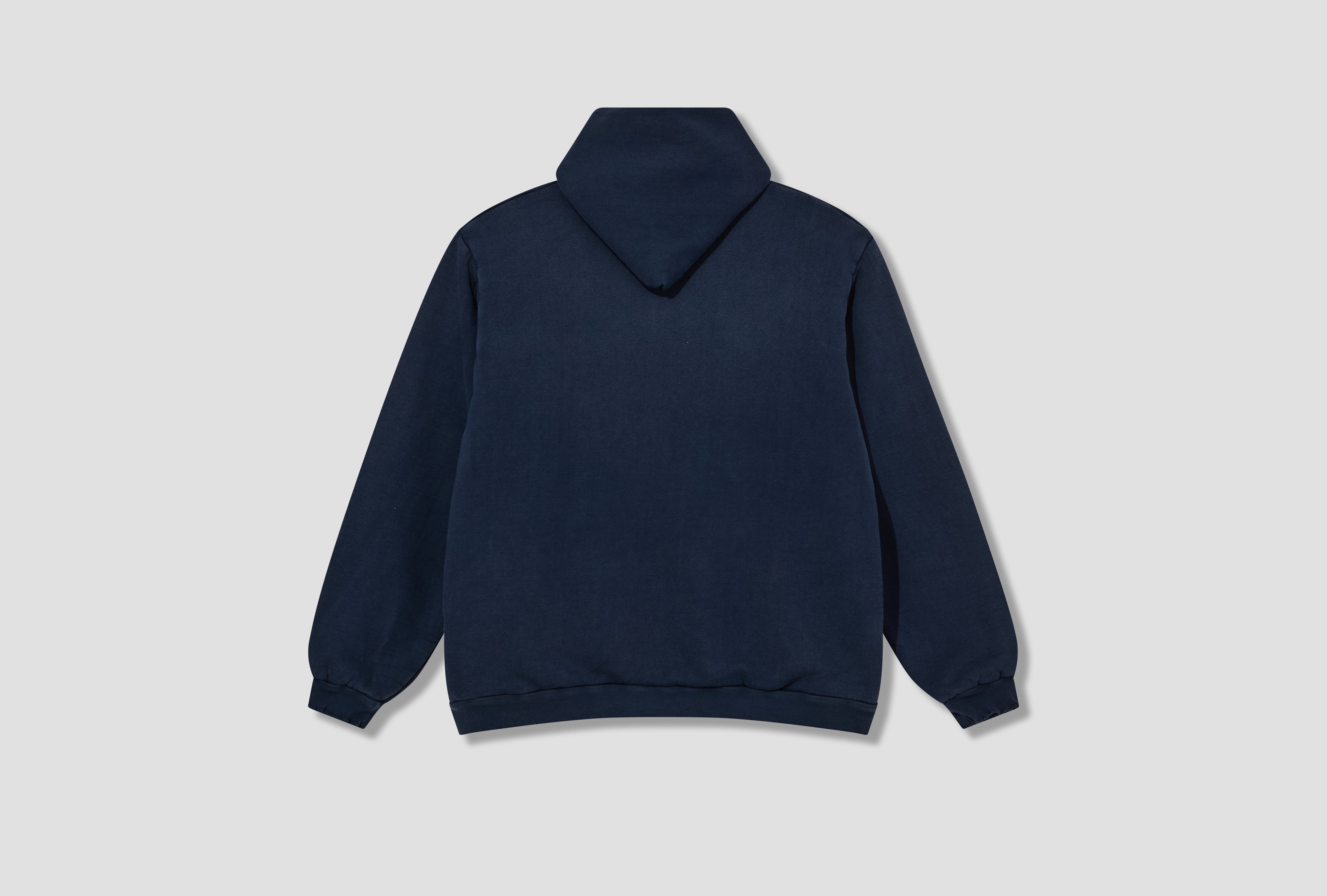 VINTAGE ZIP SWEAT HOODIE 25AAP-05-12 Navy