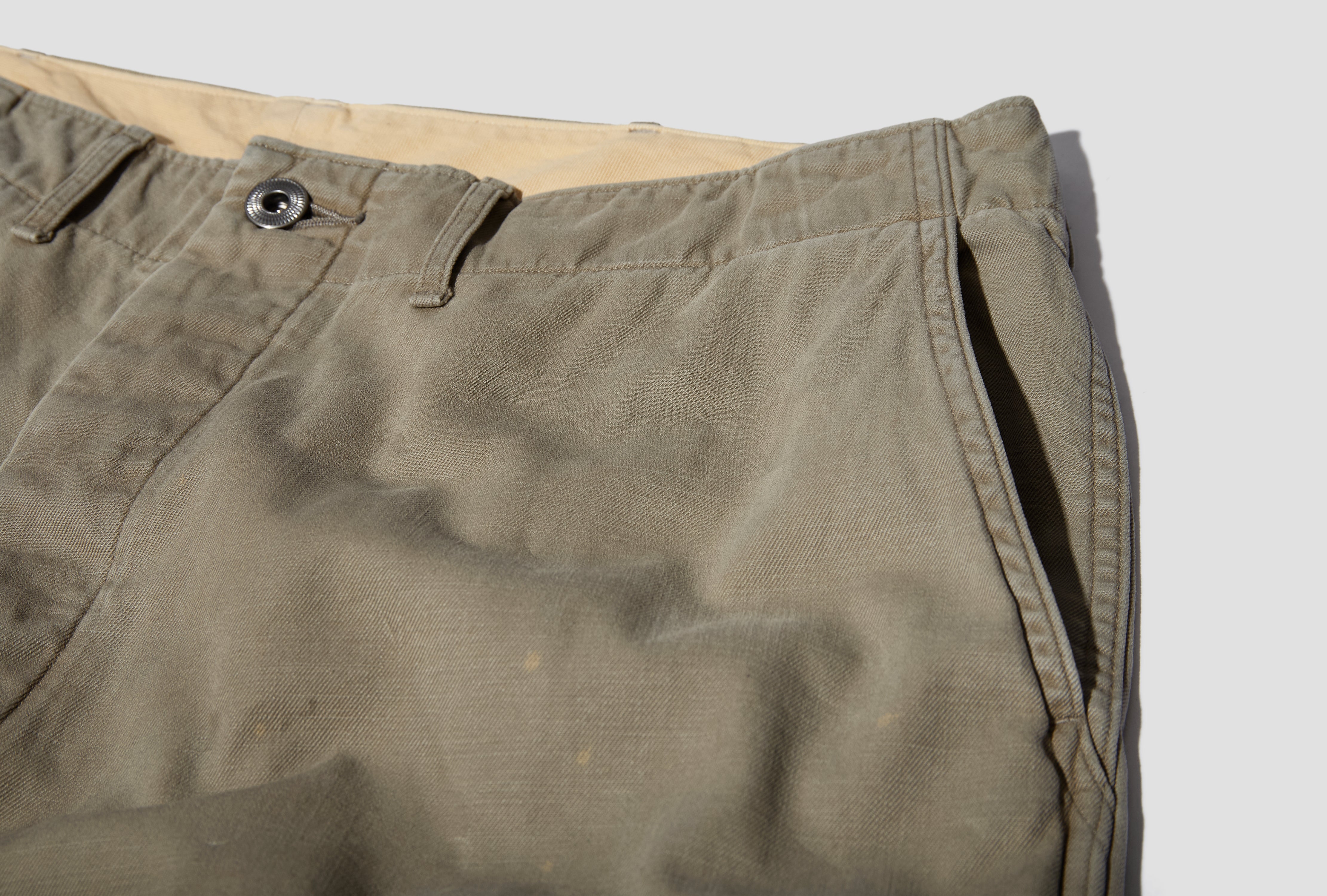 VINTAGE CHINO TROUSERS 25AAP-04-29 Grey