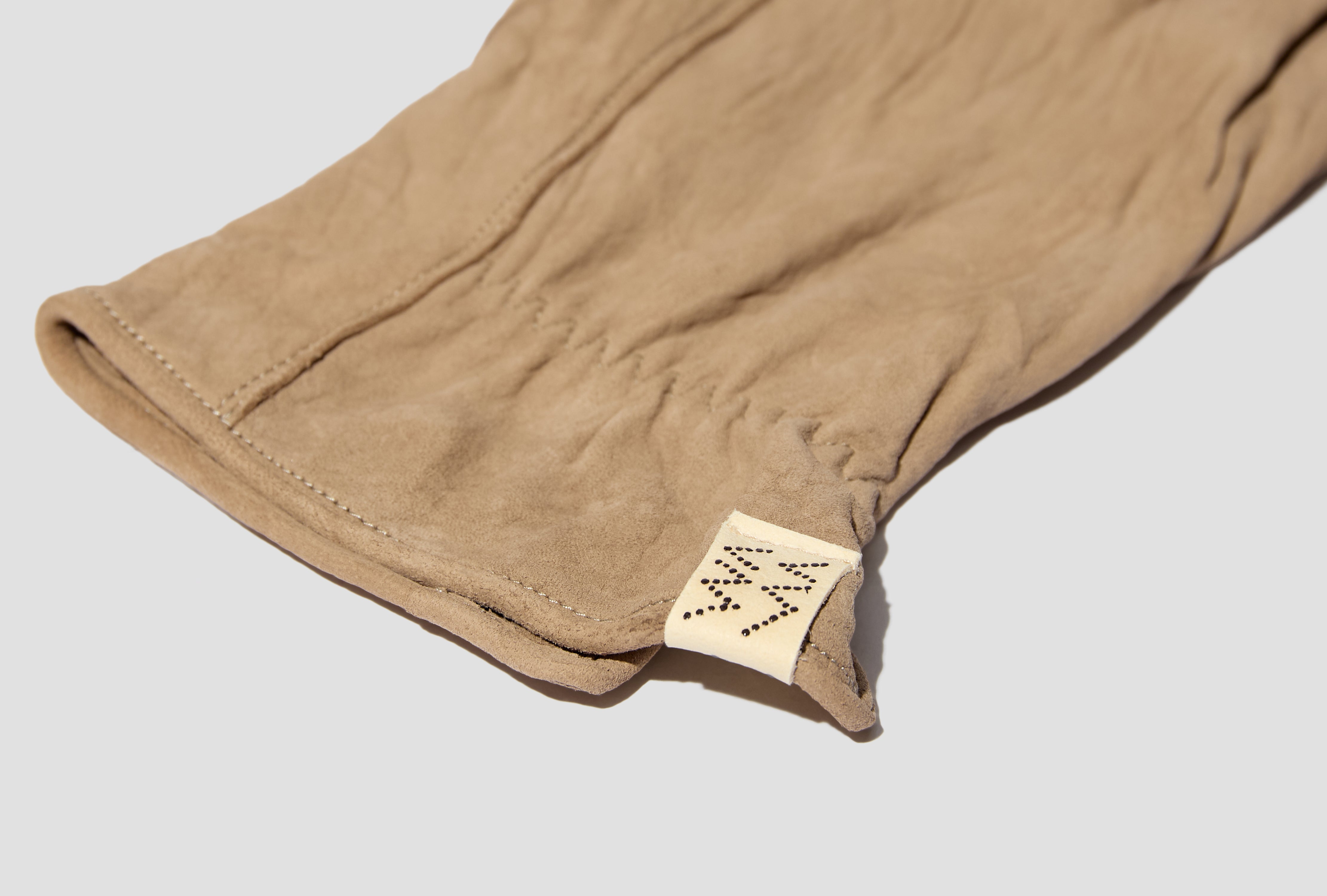 SUEDE GLOVES 0125203003003 Light brown