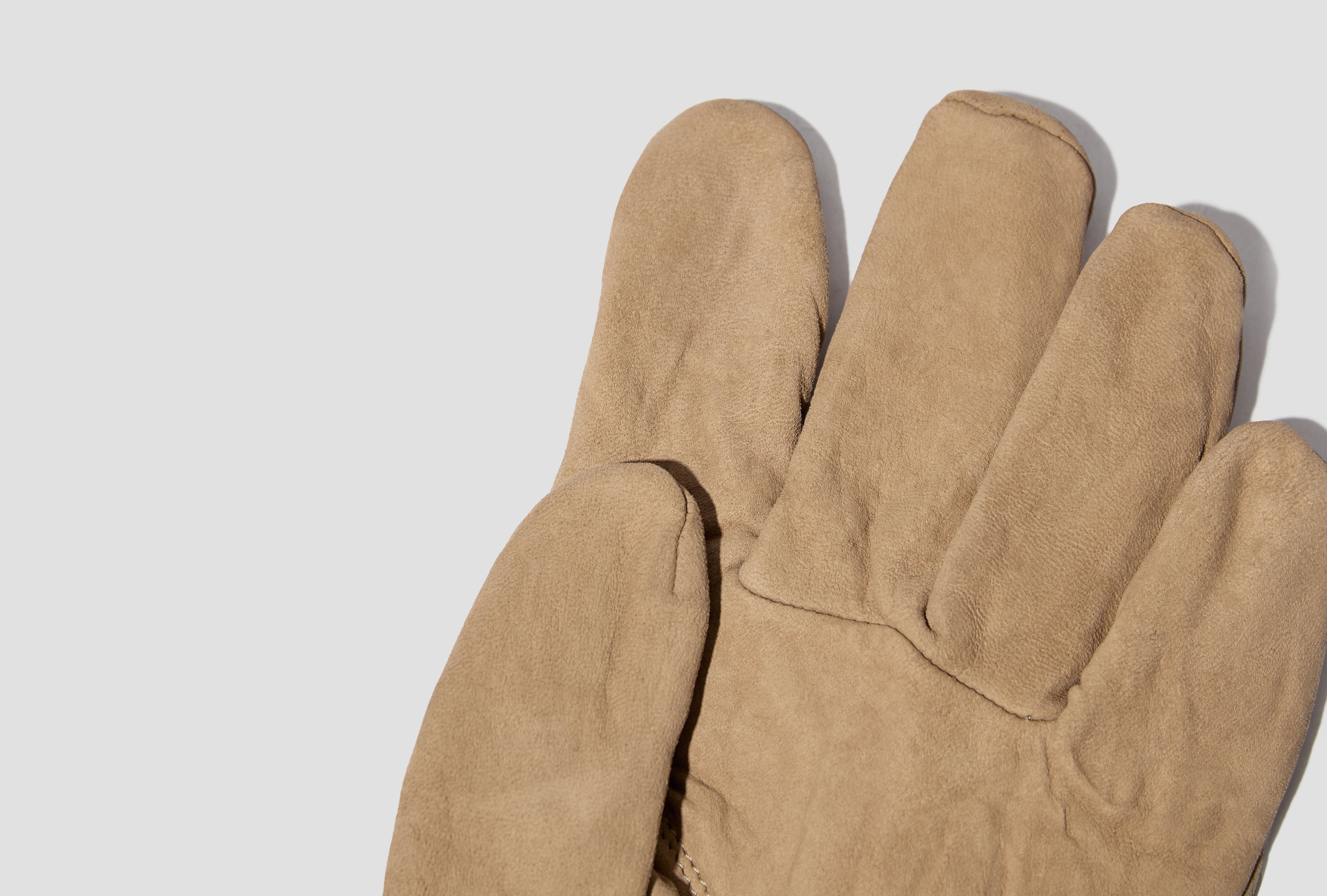 SUEDE GLOVES 0125203003003 Light brown