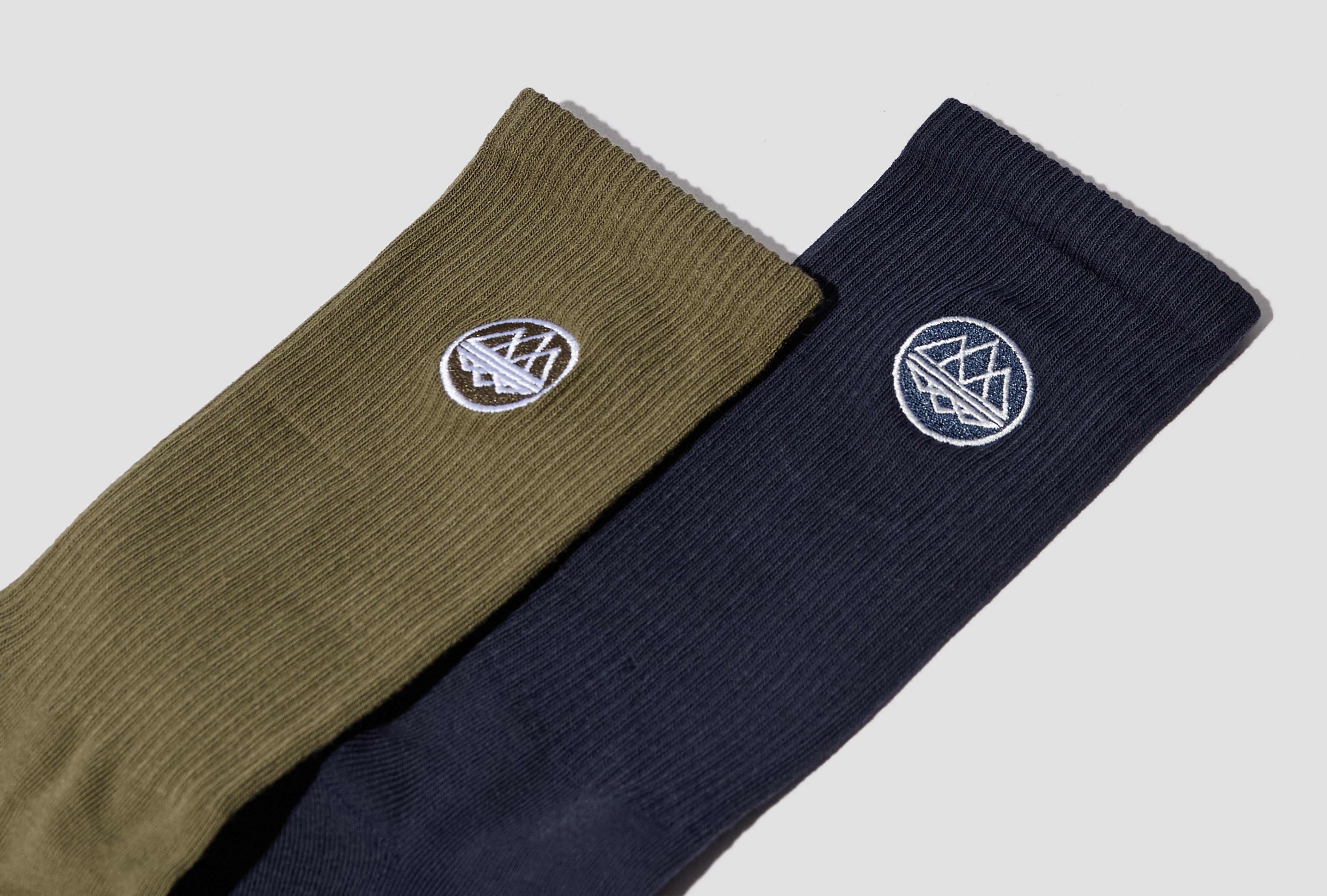 MOD TREFOIL SPZL SOCKS - NTNAVY / FOCOLI KB0640