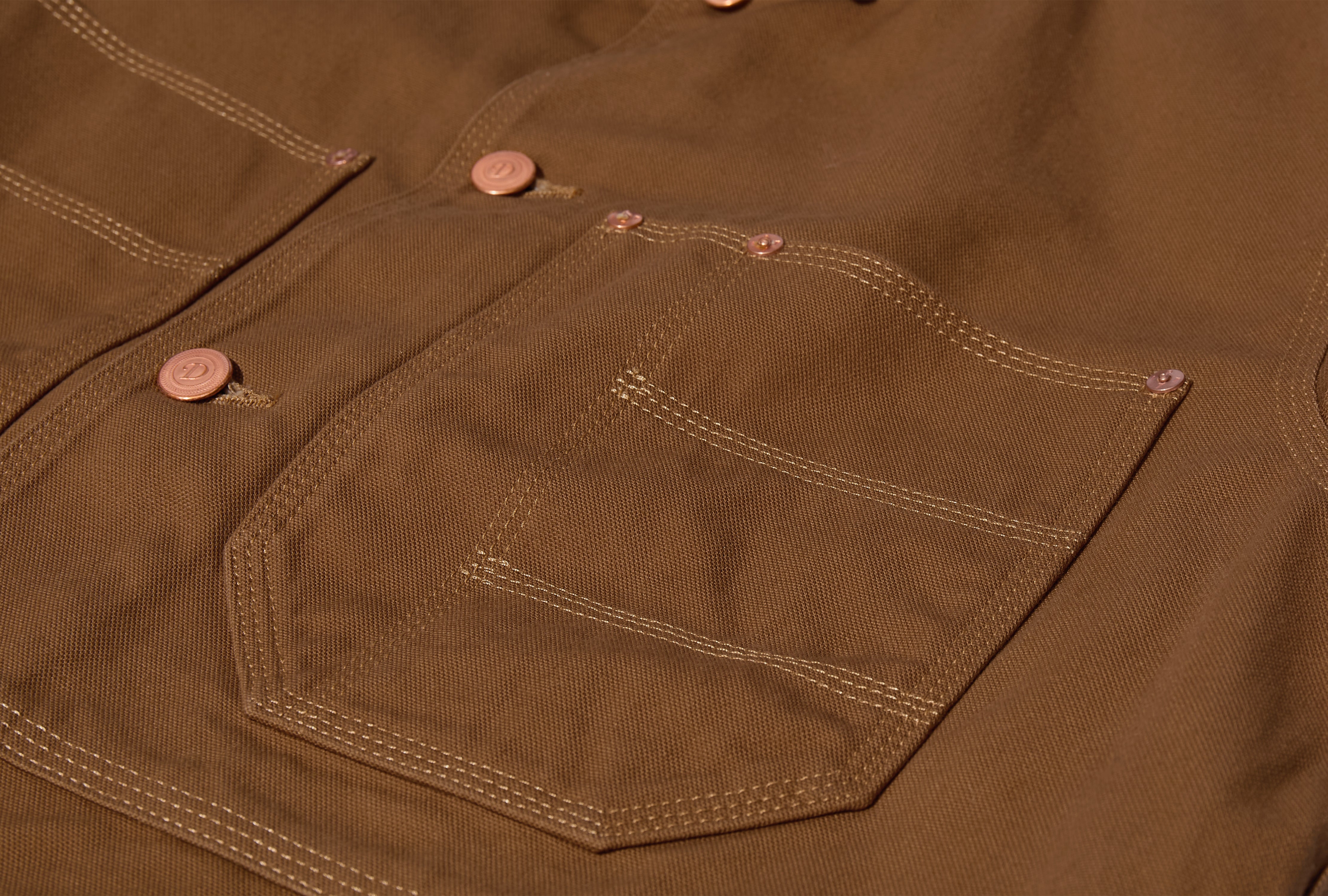 CHECK LINED CANVAS WELDER DR2A1B 25527-01 Light brown