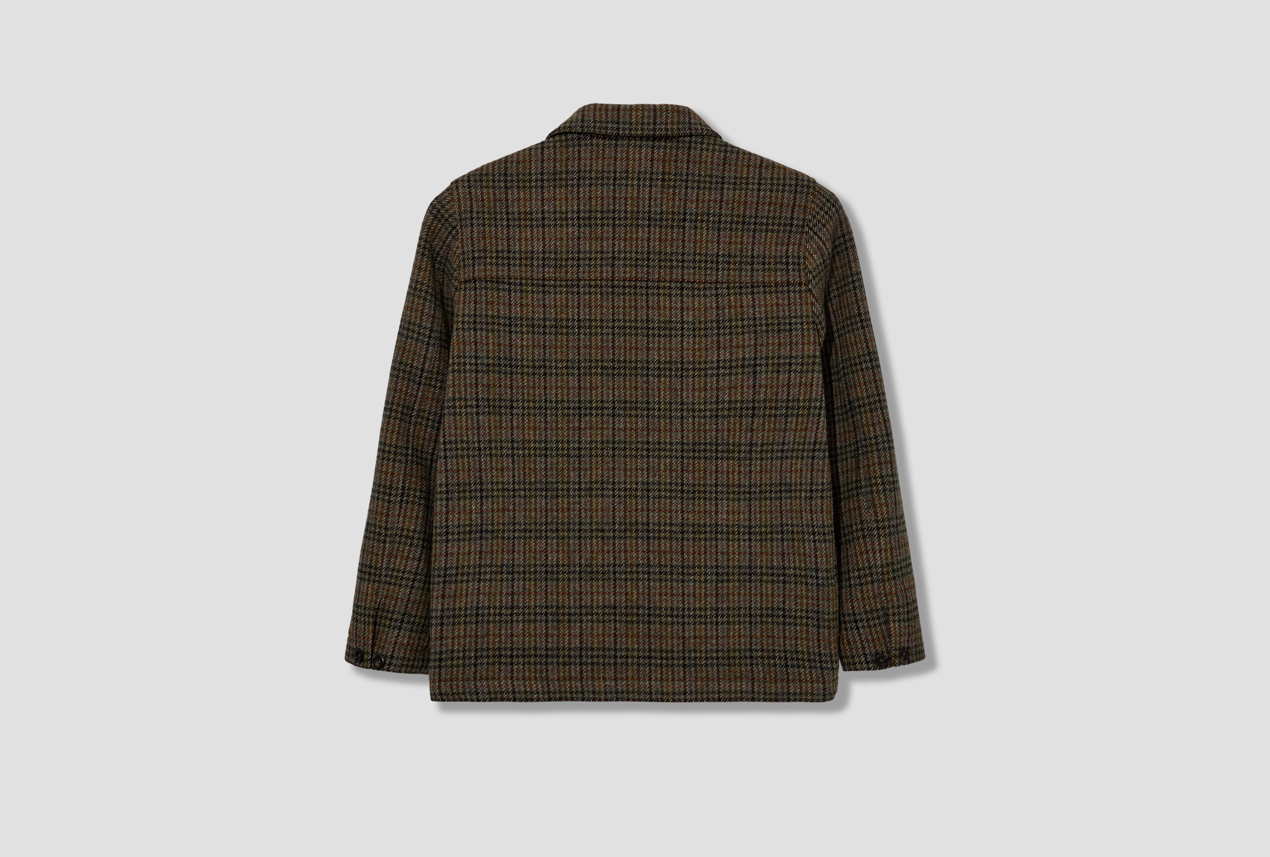 CHECK TWEED DONKEY CHORE DR2A1B 25564-01 Green