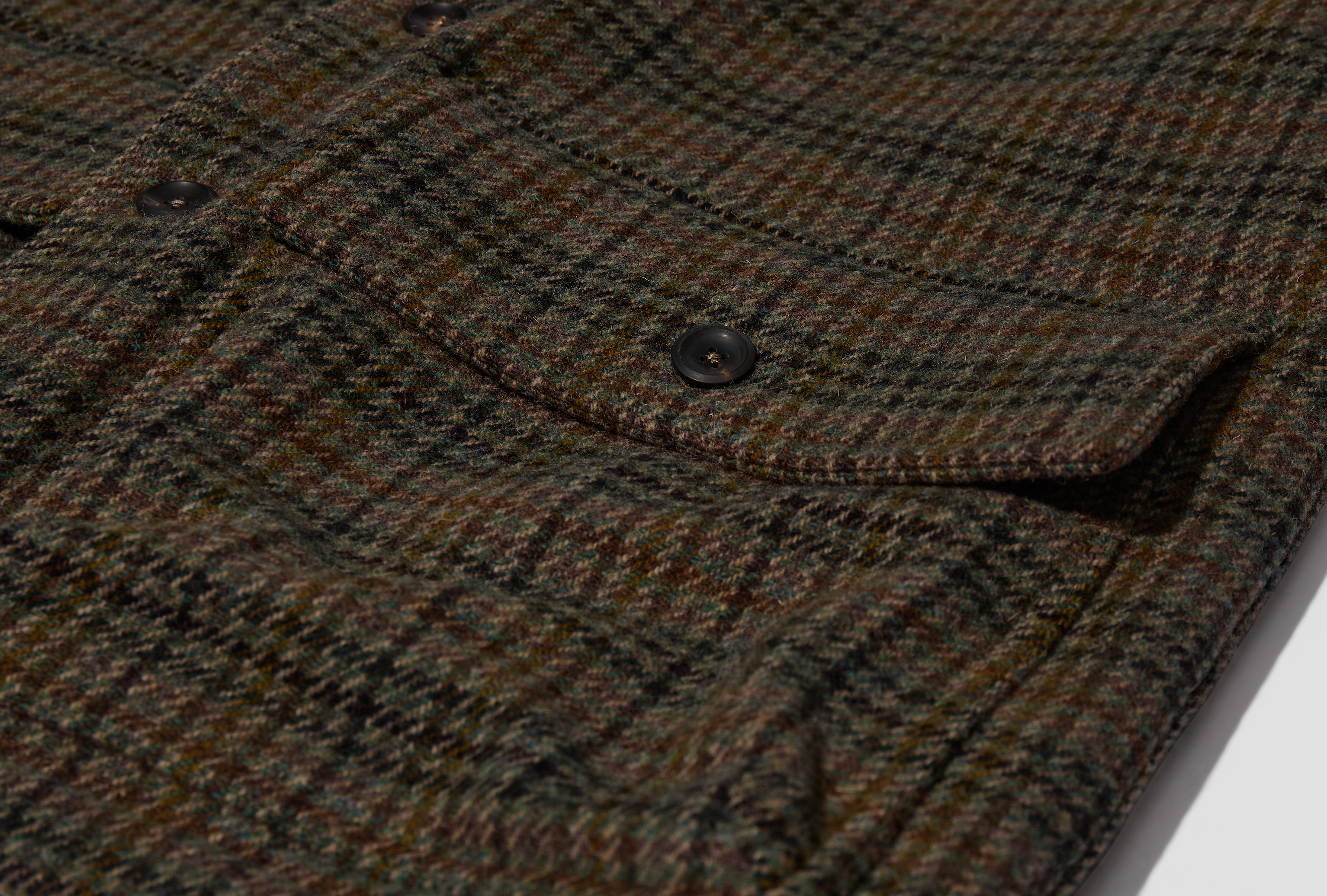 CHECK TWEED DONKEY CHORE DR2A1B 25564-01 Green