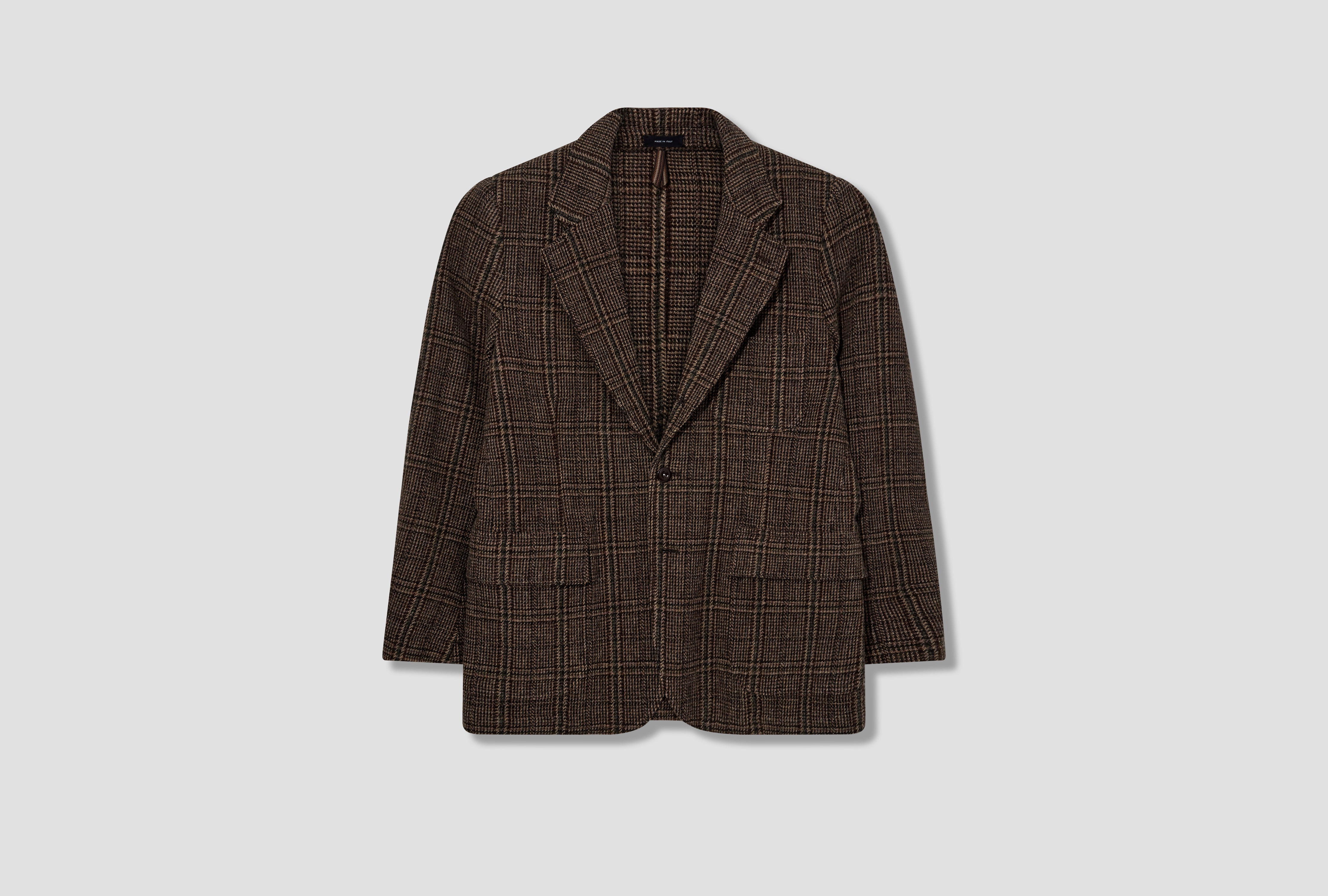 MKVII TWEED GAMES BLAZER DR2A2H 25550-01 Brown
