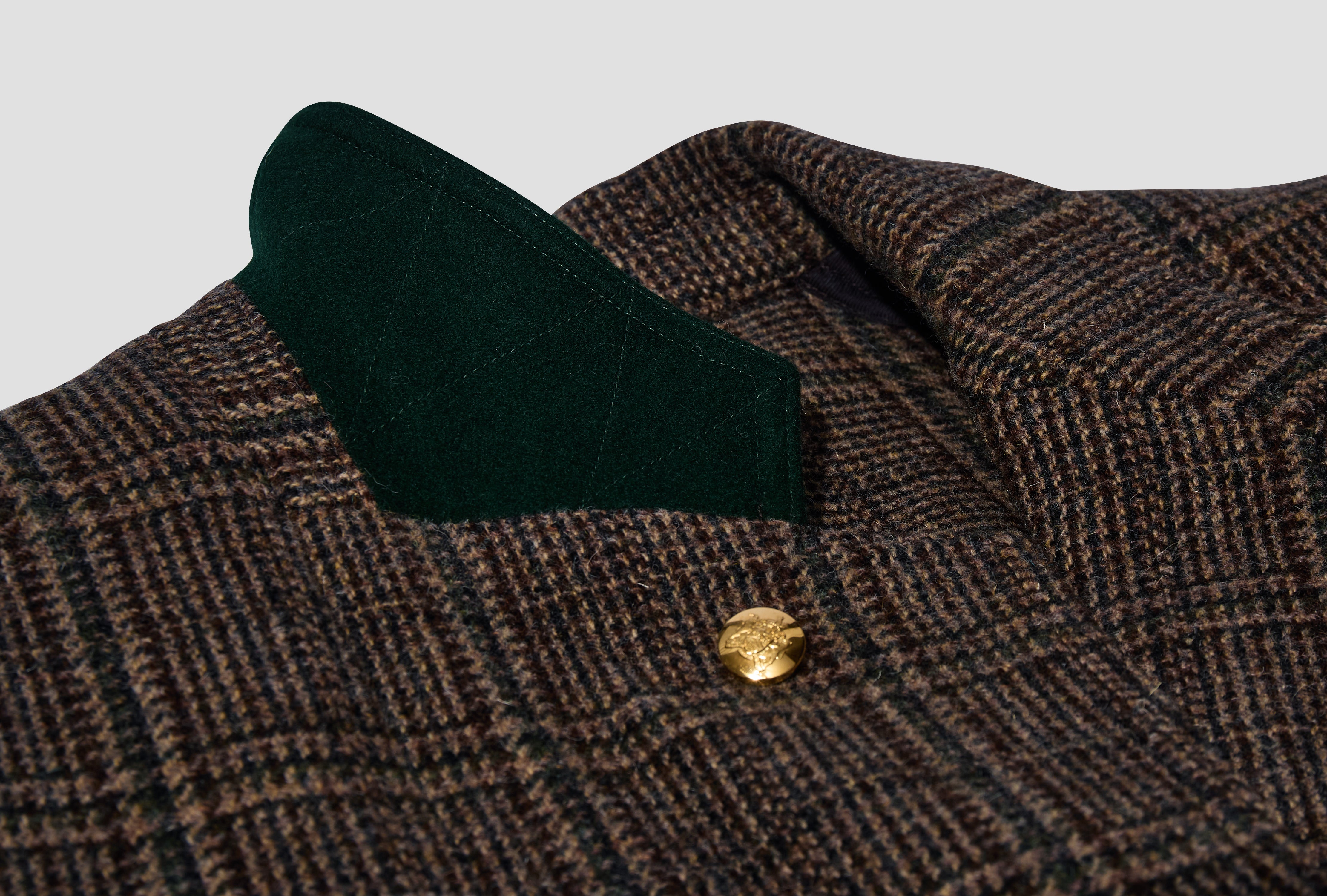 MKVII TWEED GAMES BLAZER DR2A2H 25550-01 Brown