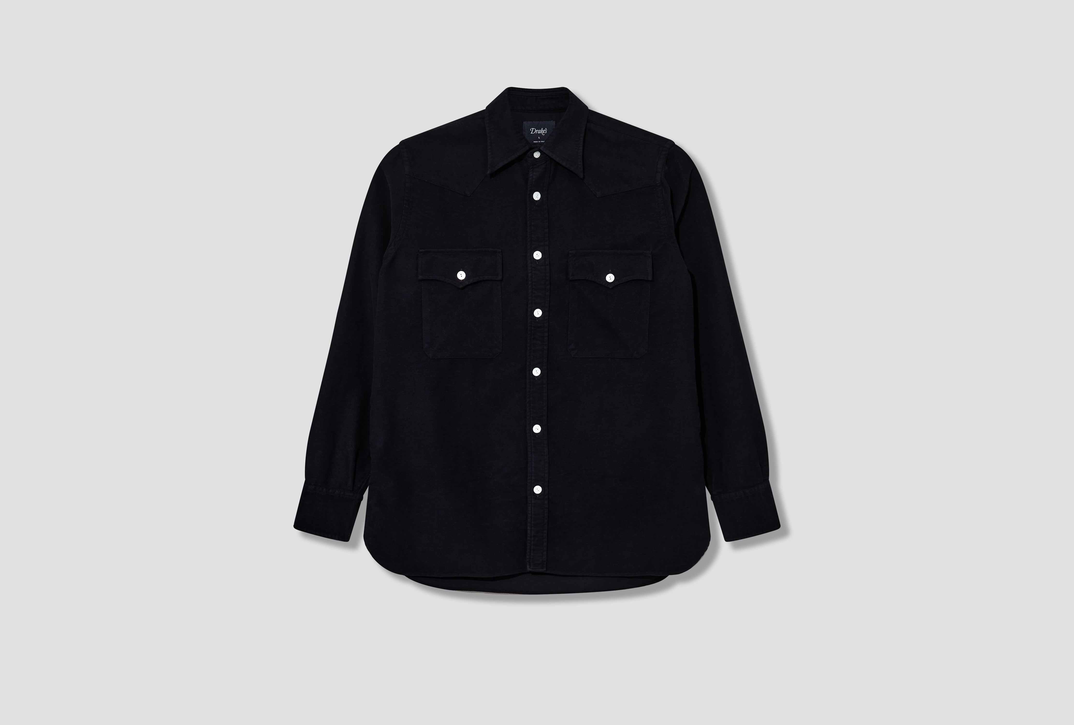 MOLESKINE WESTERN SHIRT DR2A4L 25615-01 Navy